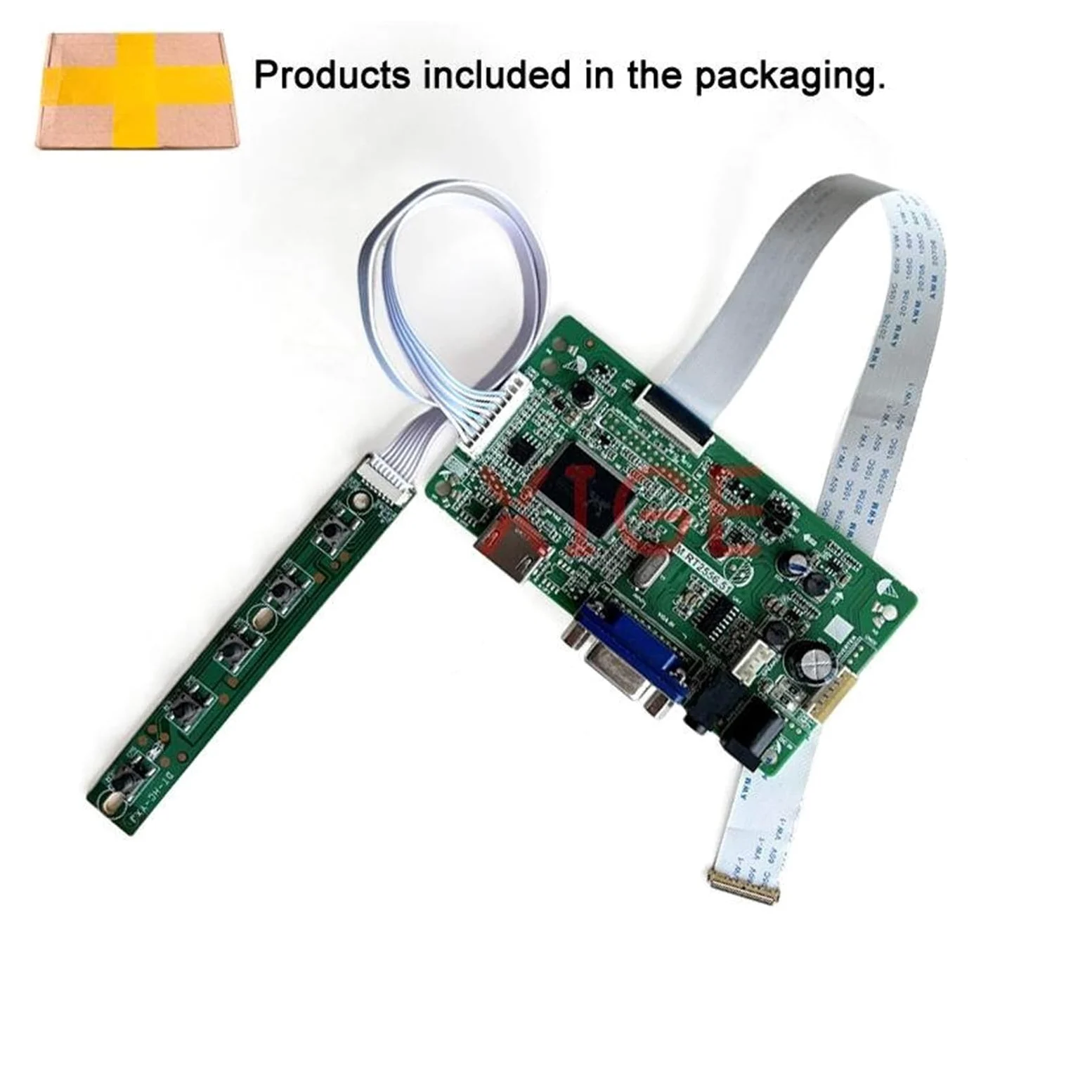 Scheda Driver Del Controller For Monitor LCD Adatta B173RTN01 B173RTN02 VGA EDP 30 Pin Schermo For Laptop 17.3 "Kit Fai Da Te 1600 * 900 Accessori Compatibili Con HDMI(For B173RTN01.4)