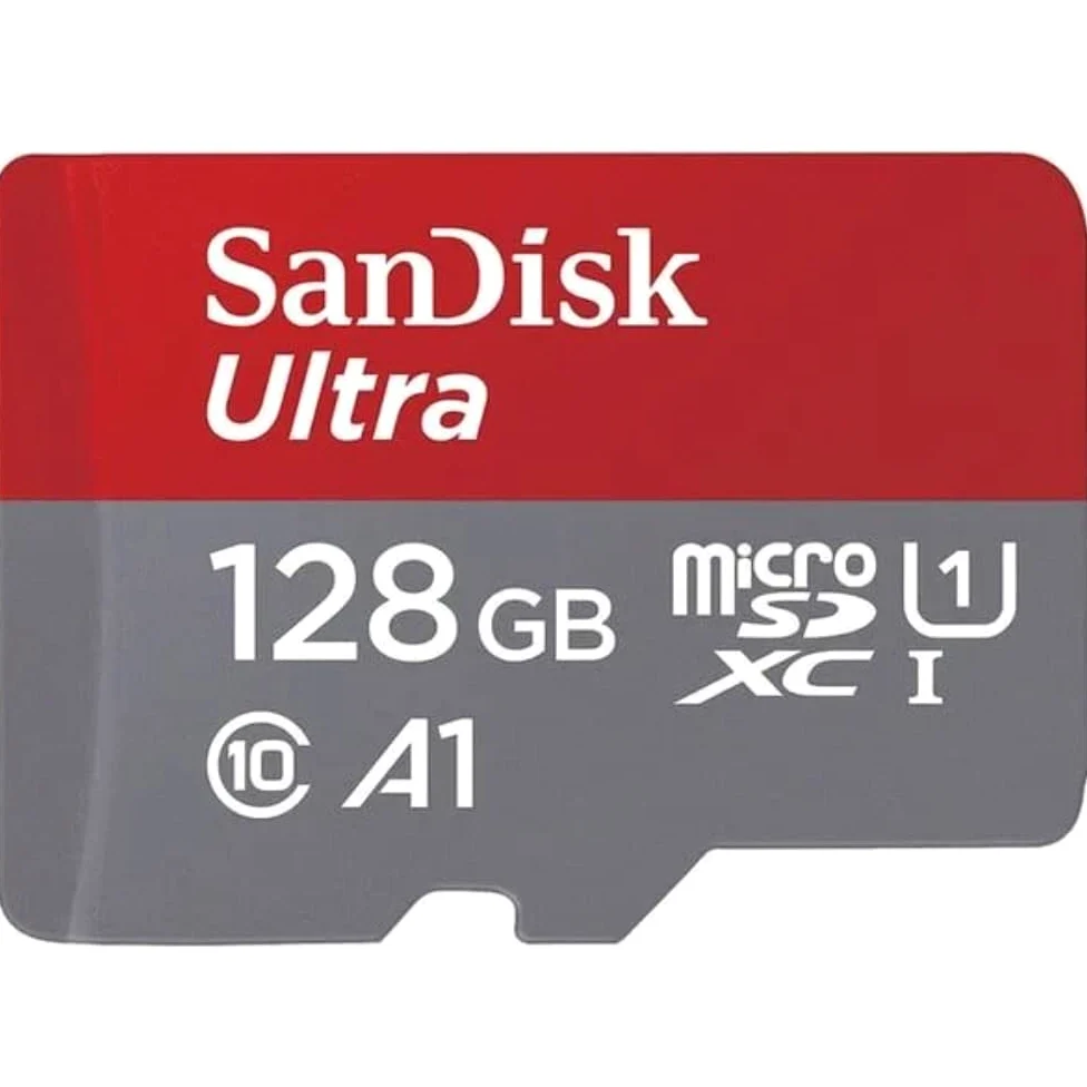 SanDisk SDSQUAB-128G-GN6MN - Scheda MicroSD Ultra UHS I da 128 GB, 140 MB/s R, per smartphone Garanzia 10 anni