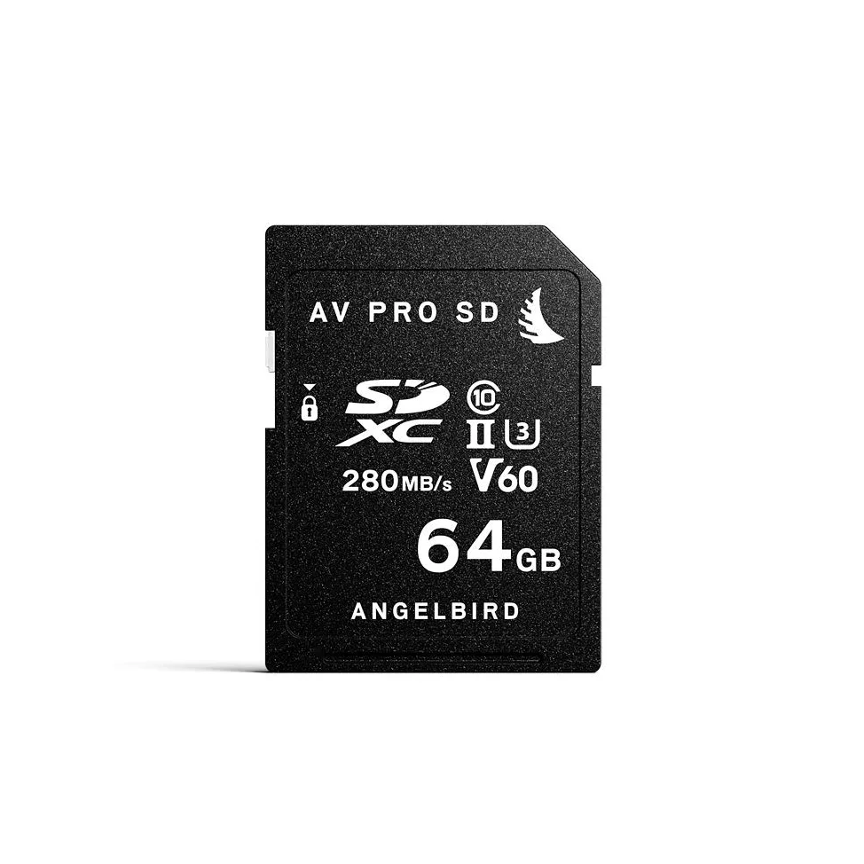 Angelbird AVP064SDMK2V60 SD Card AV PRO UHS-II 64GB V60