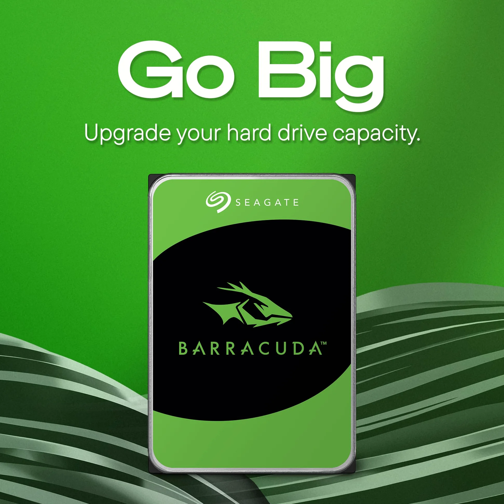 Seagate Barracuda 20TB Internal Hard Drive, 7200 U/Min, 512MB Cache, SATA 6Gb/s, 3.5" (ST20000DM001)