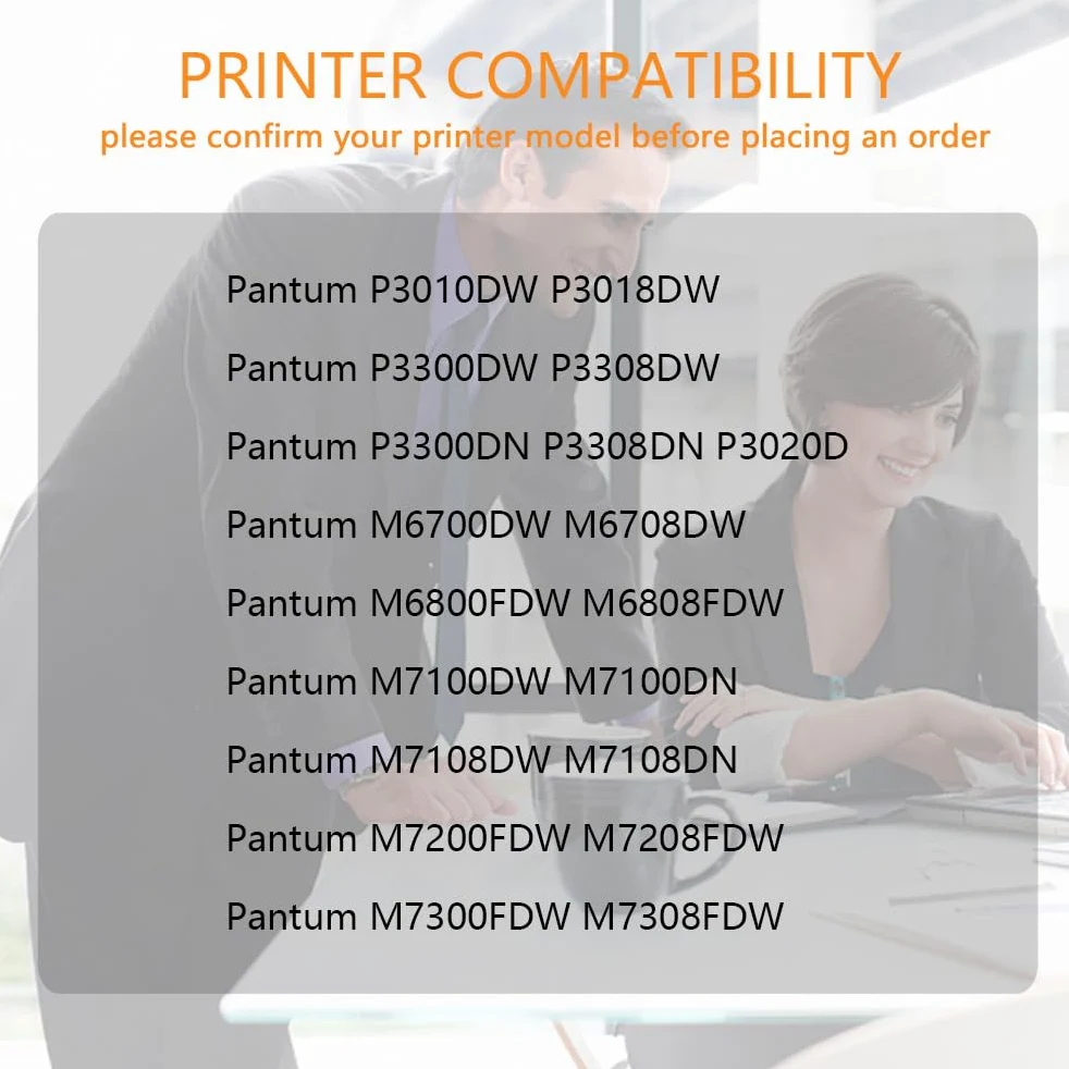 DL-410 DL410 DL 410 Imaging Tamburo Unità Compatibile per Stampante P3300DW P3308DW P3018DW P3020D M6800FDW M6808FDW M7100DW M7108DW M7100DN M7108DN M7200FDW M7208FDW (2 Confezione)