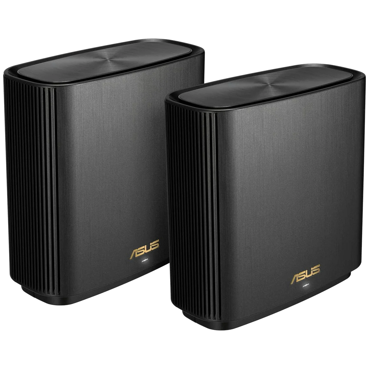 ASUS ZenWiFi XT9 2 Pack, AX7800 Tri-band Tutta la casa WiFi 6 Mesh System, fino a 530 m2, WiFi a 7,8 Gbps, 3 SSID, sicurezza di rete e controllo genitori, porta 2.5G, colore nero