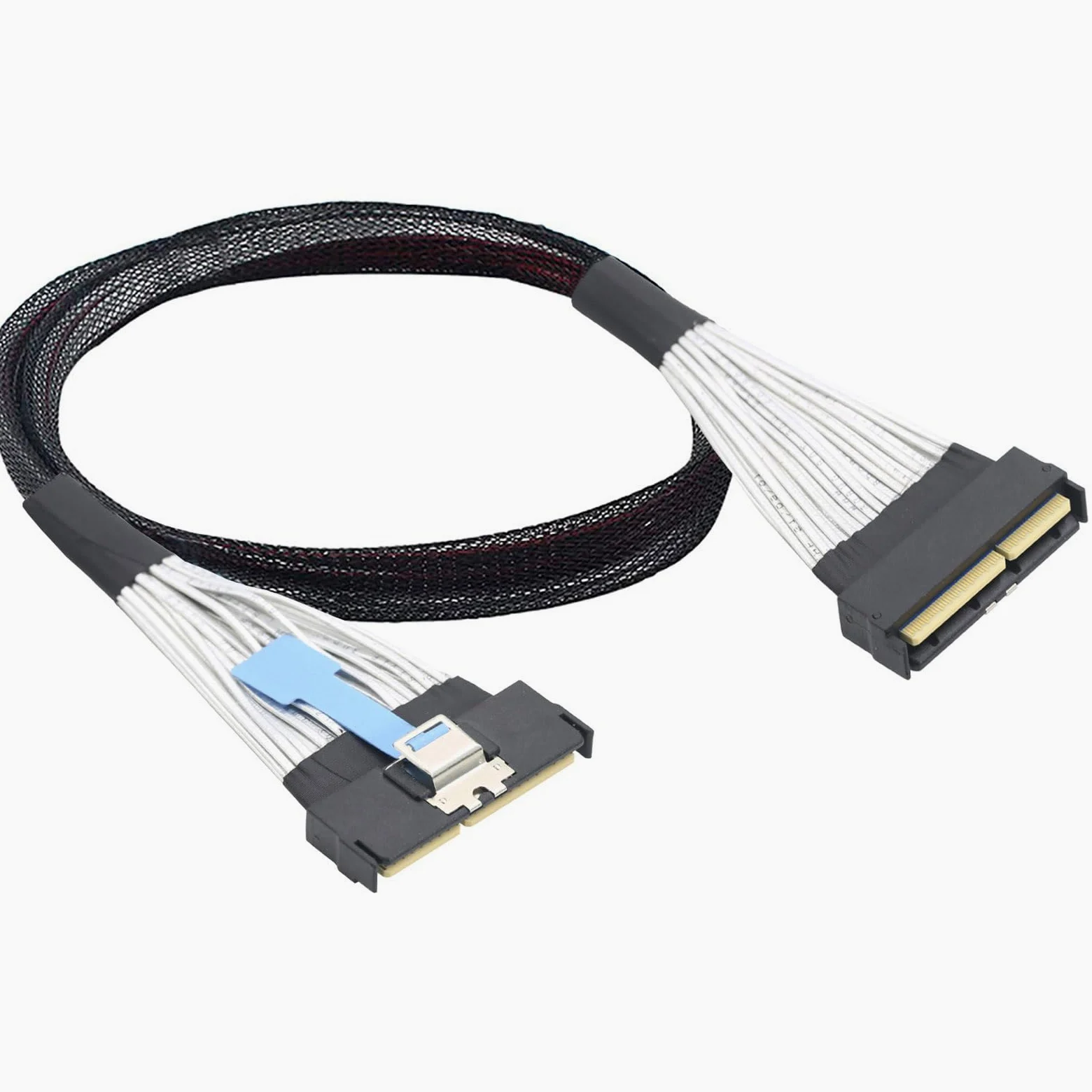 Cavo SASs MCIO5.0 124P 16X, schermatura sicura, design a connessione rapida per finanze e strutture di ricerca, cavo dati veloce per server