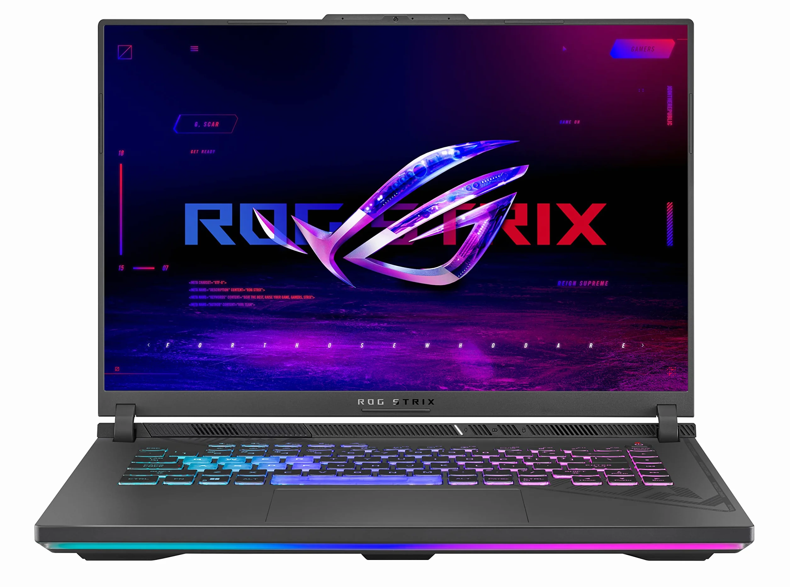 Asus ROG Strix G16 Gaming Laptop | 16" WUXGA 165Hz Display | Intel Core i7-13650HX | NVIDIA GeForce RTX 4060 | Retroilluminato | Nero | 32GB RAM DDR5 | 1024GB SSD | Windows 11 Home |Bundle con USB 3.0