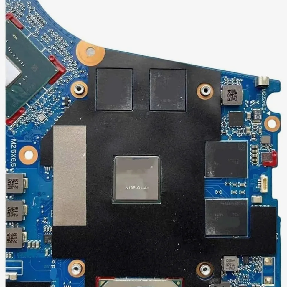Scheda Madre Del Computer Portatile Adatto for HP ZBOOK 15 G6 | Scheda madre del notebook DAXW2EMBAE0 con I7-9850 N19P-Q1-A1 T1000 Test al 100% OK(I7-9850H T2000)