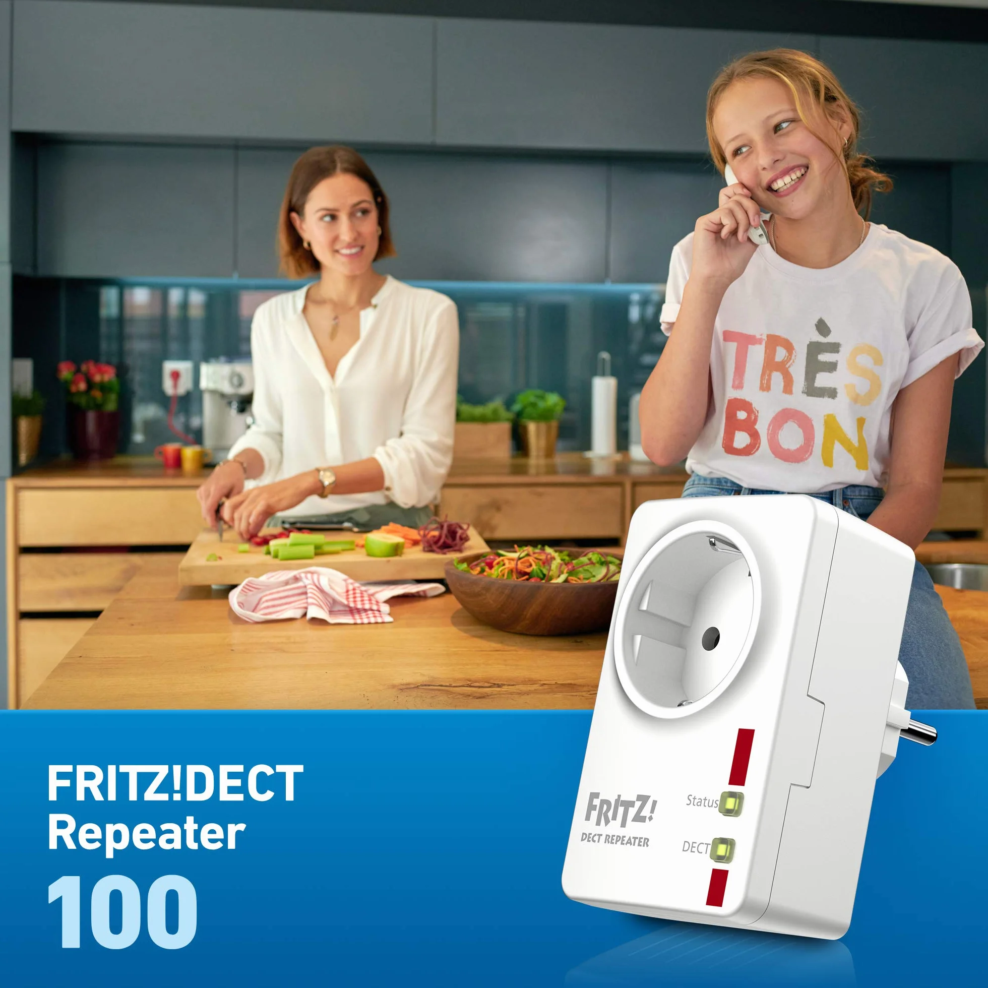 AVM FRITZ!DECT Repeater 100 [Importato da Germania]