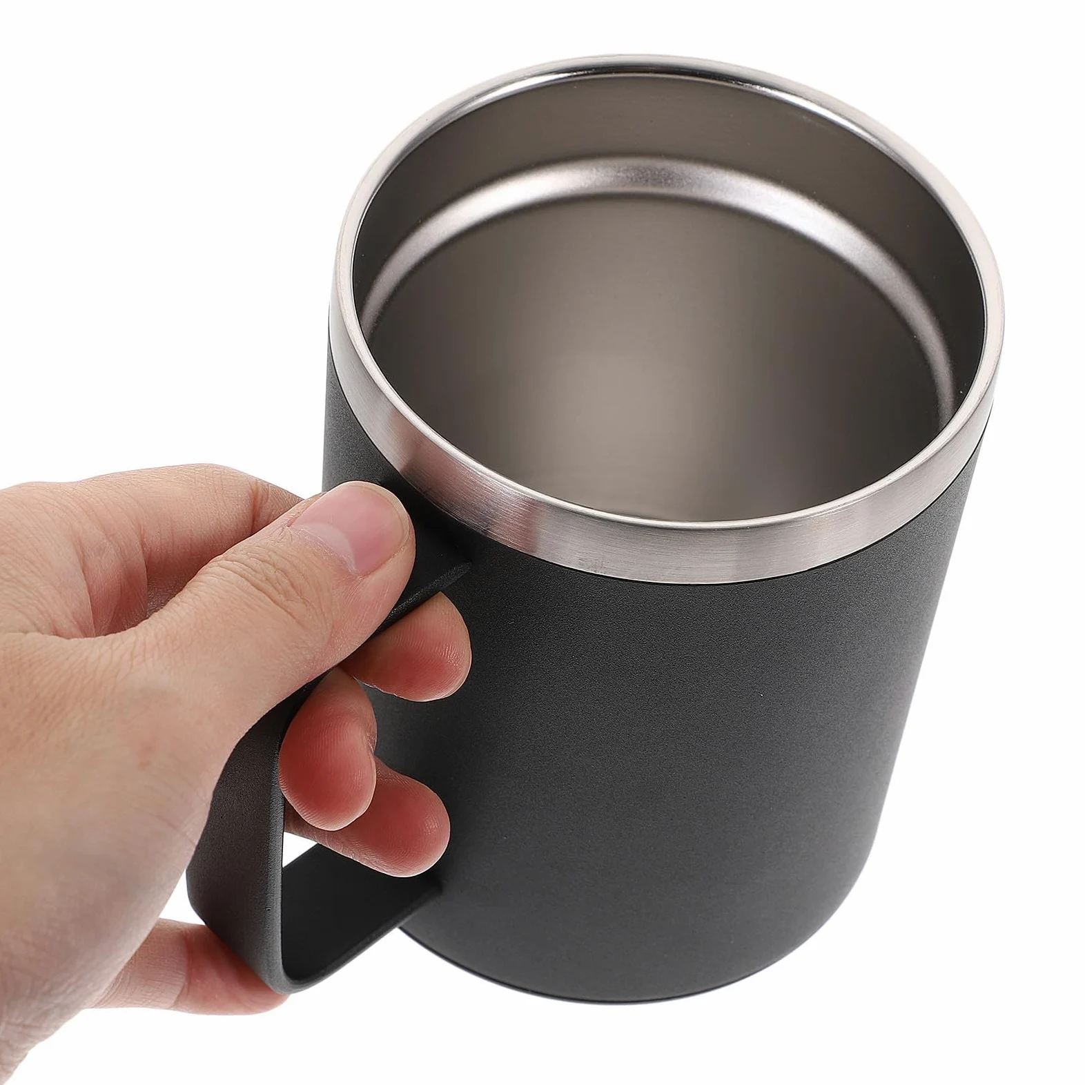 Tazza Termica in Acciaio Inox 300ml Riscaldamento 55 Gradi | Ricarica Wireless, Protezione Surriscaldamento, Induzione Intelligente