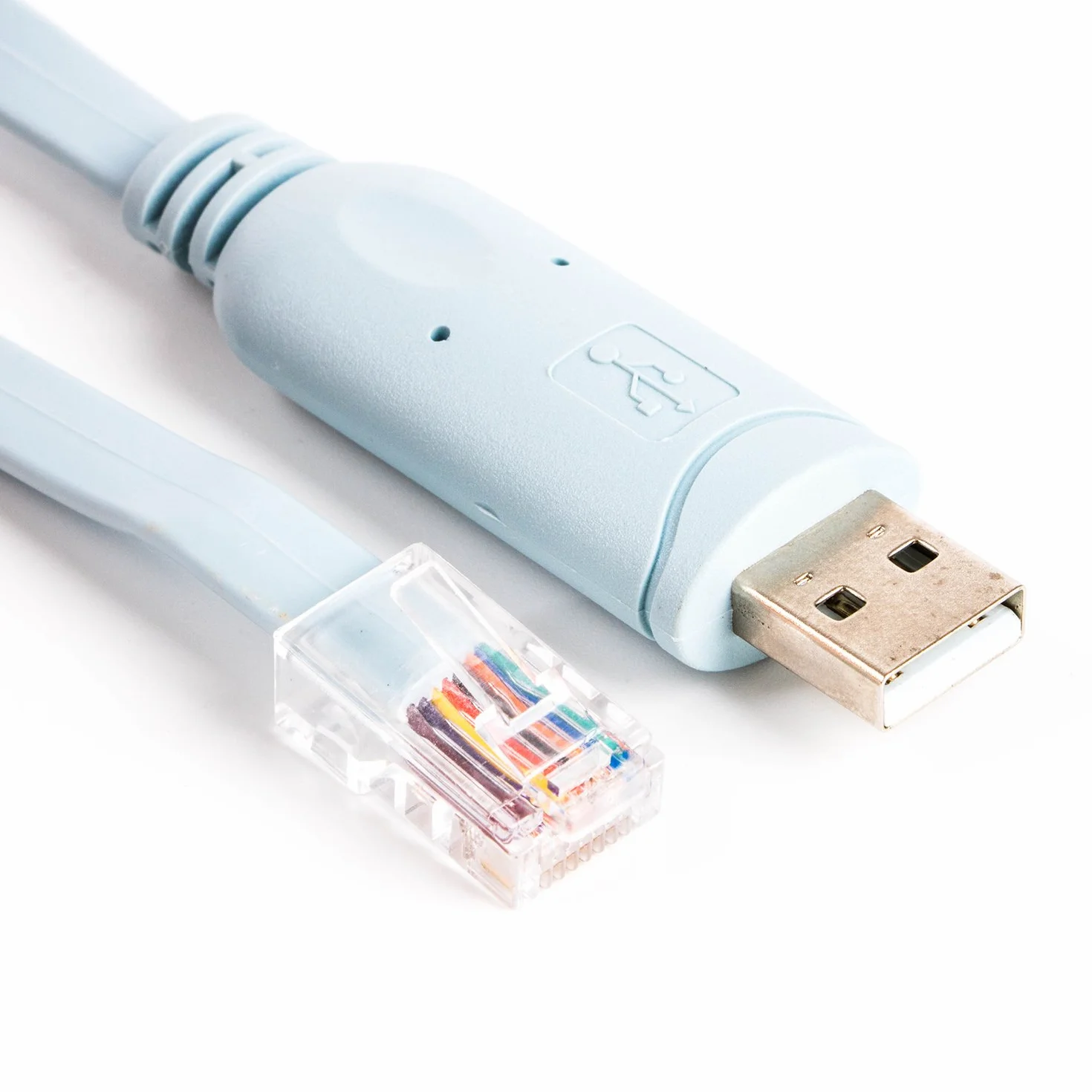 Cavo FTDI USB RS232 seriale COM a RJ45 maschio, cavo rollover per router Cisco (1,8 m)