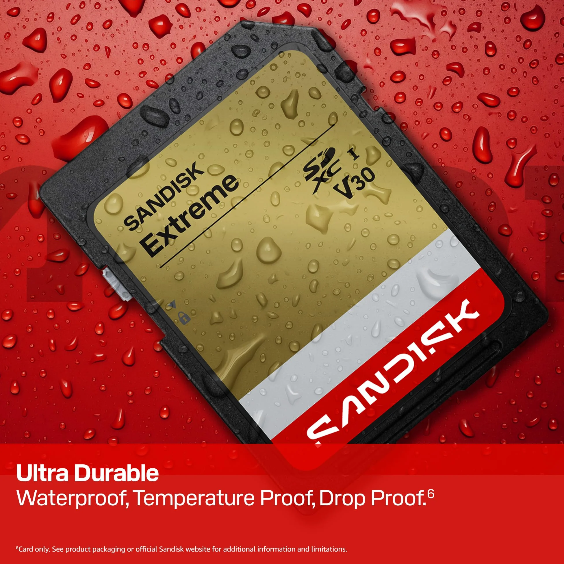 SANDISK Extreme Scheda SD UHS-I da 256 GB (fino a 230 MB/s velocità di lettura e fino a 160 MB/s velocità di scrittura, video in 4K UHD, U3, V30) SANDISK Memory Zone App
