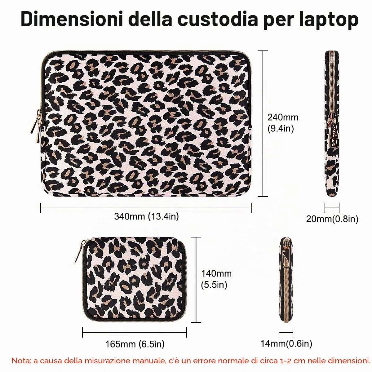 ARVOK 13 13,3 14 Pollici Custodia per Laptop con Borsa Extra per MacBook Air/Pro 13/MacBook Pro 14,[Versione di aggiornamento 2023] Impermeabile Sleeve per Laptop per HP/MacBook/Lenovo/ASUS/Dell