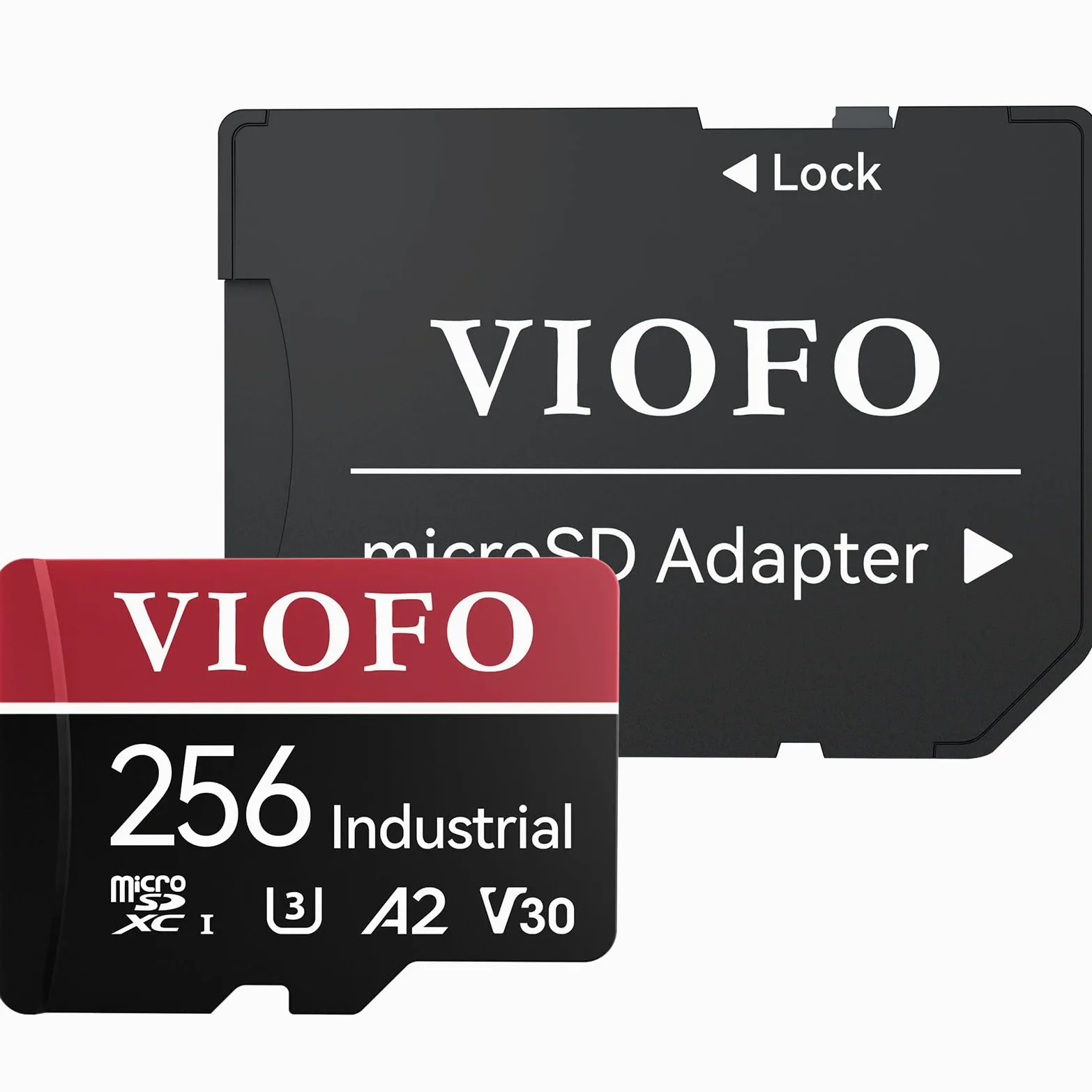 VIOFO Scheda di memoria da 256 GB, alta velocità con adattatore U3, compatibile con 4 K WiFi Dashcam Auto Camera