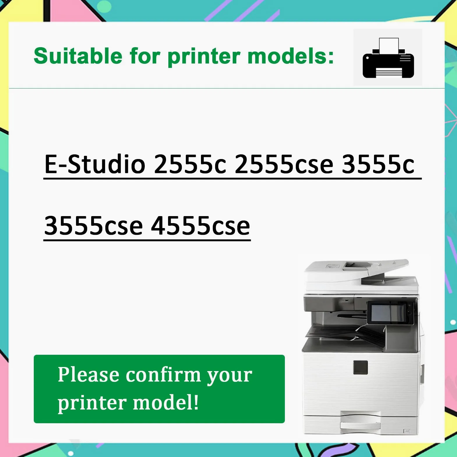 Compatibile Per Toshiba TB-FC50E TBFC50E Scatola Di Toner Per Rifiuti, Per E-Studio 2555c 2555cse 3555c 3555cse 4555cse Stampante 6AG00005101 1-pack