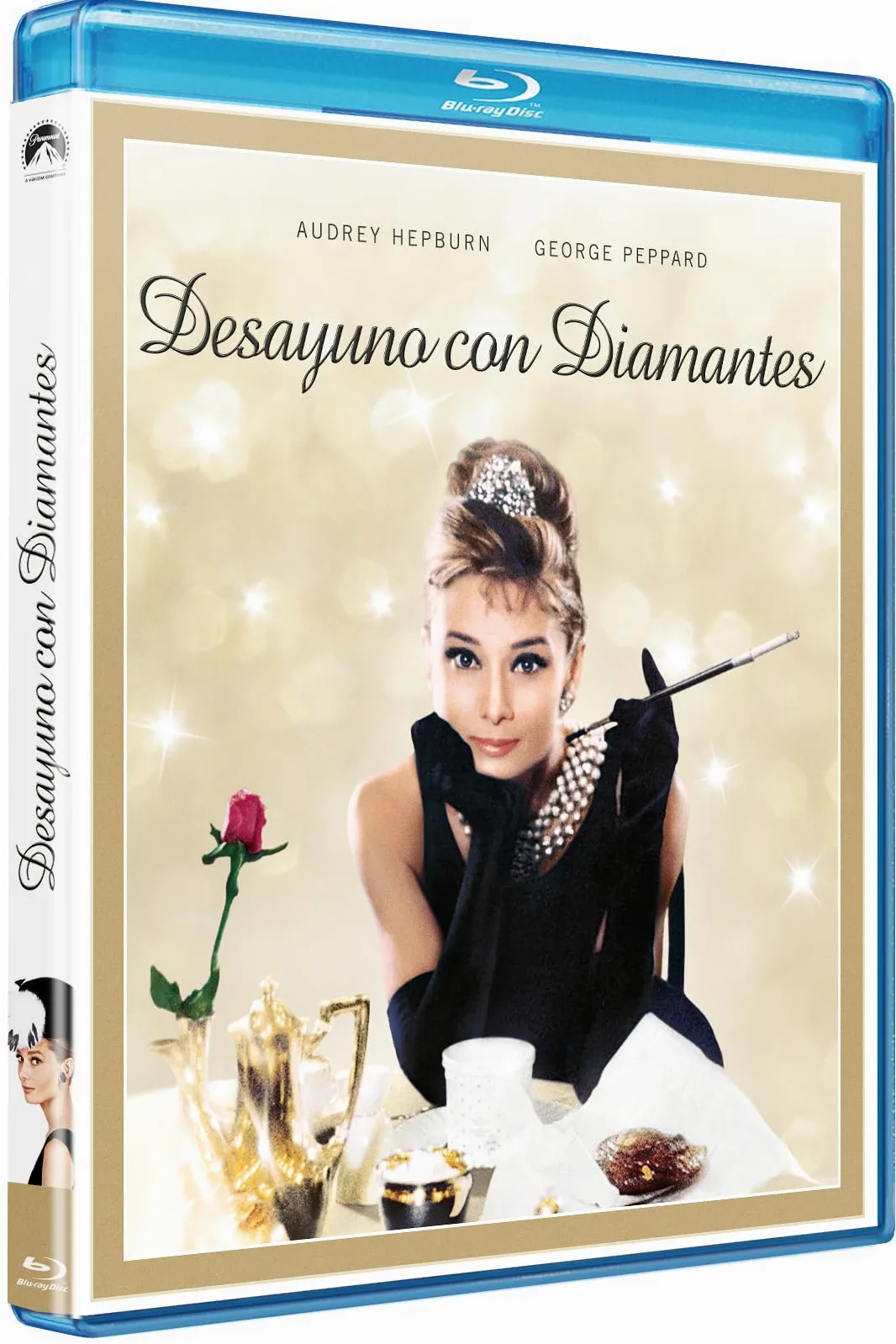 Colazione da Tiffany, Breakfast at Tiffany's 1961 Blu-Ray Import Spagnolo, Audio Italiano, Blake Edwards, Audrey Hepburn, George Peppard, Patricia Neal