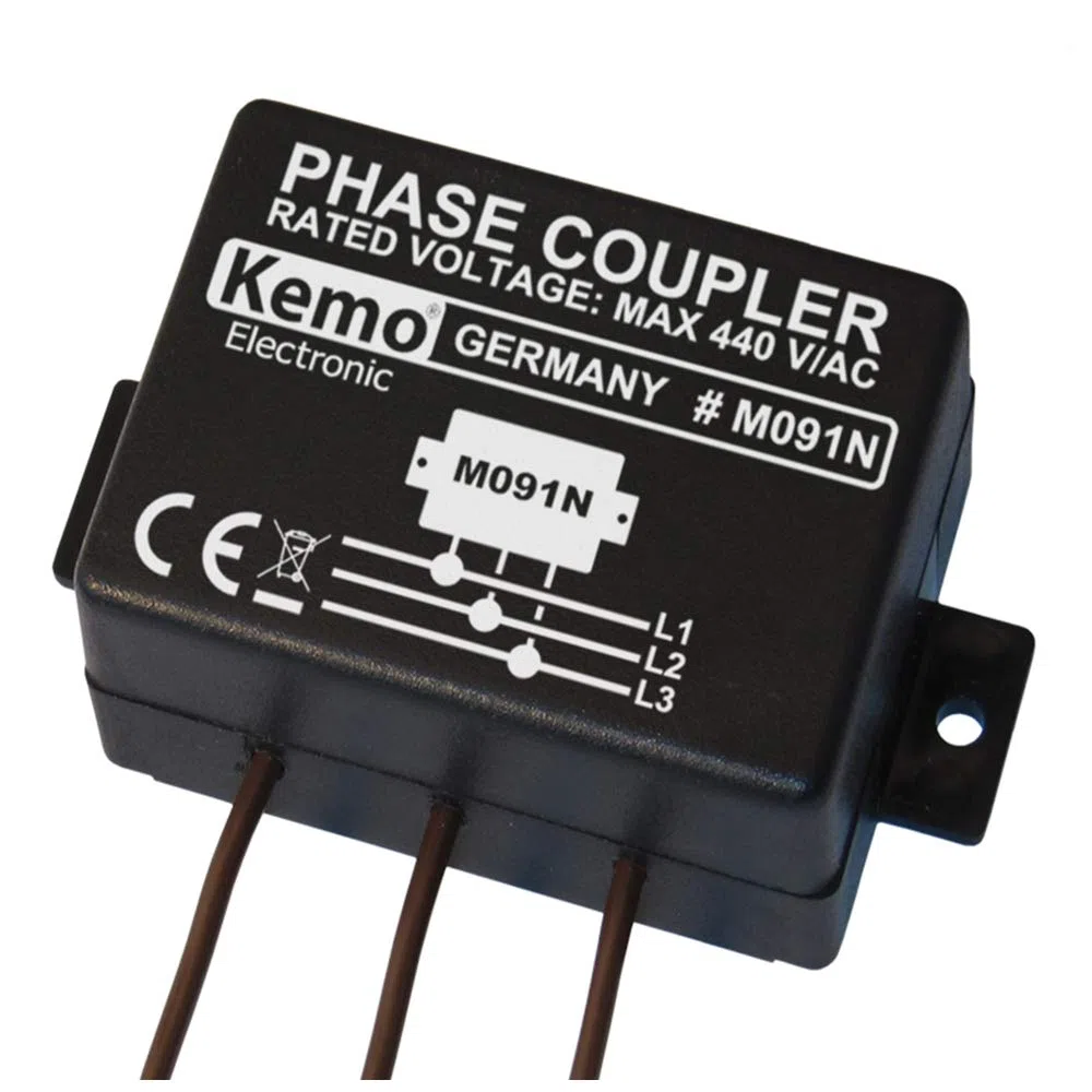 Kemo Electronic - Accoppiatore trifase reti powerline homeplug onde convogliate fino 650 Mbit/s