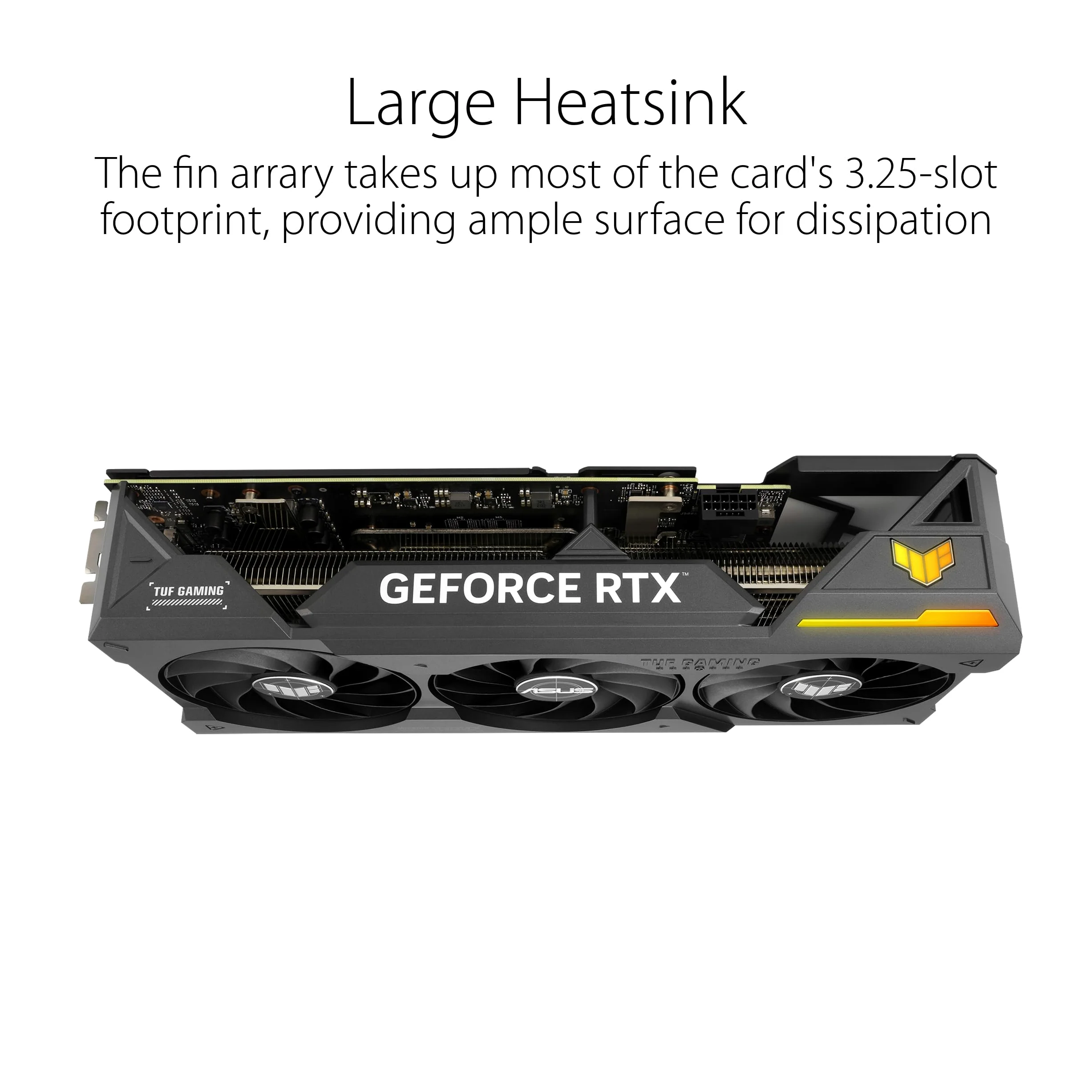 ASUS TUF Gaming NVIDIA GeForce RTX 4070 Ti SUPER OC Edition Scheda Grafica 16 GB GDDR6X, 256 Bit, PCIe 4.0, HDMI, DisplayPort, Nero, TUF-RTX4070TIS-O16G-GAMING