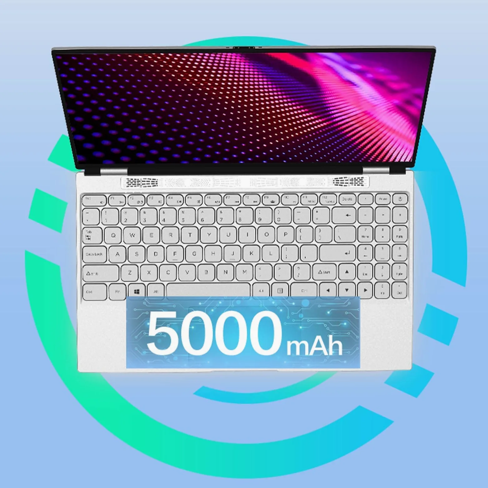 Gaming Laptop Quad Core CPU Dual Band WiFi 15.6 Pollici Business Laptop 16GB RAM Gaming (16G+128G Spina UE)