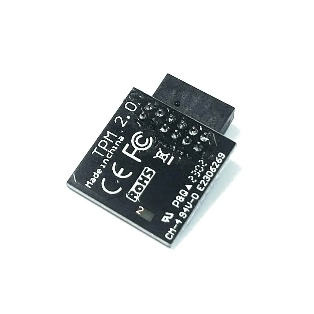 JINTAI Modulo TPM 2.0 SPI 12 Pin con Infineon SLB9670 Windows 11 Upgrade di Ricambio per MSI per MPG B550 Gaming Carbon WiFi/MPG B550 Gaming Edge WiFi/MPG B650 Edge WiFi/MPG B650 Carbon WiFi