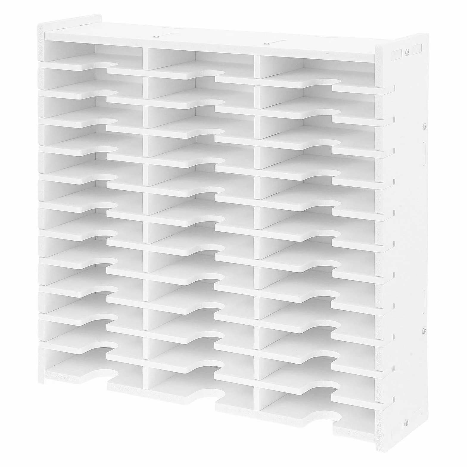 Lurrose Contenitore Porta CD Dvd in Pvc Riutilizzabile 36 Scomparti, Custodia Portatile per Dischi Musicali e Tamponi Inchiostro, Supporto Salvasporco per Ufficio e Casa