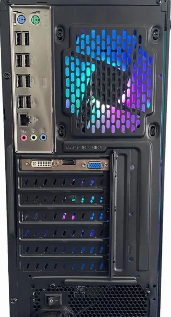 PC Gaming Computer Fisso Desktop i7 - RAM 64 GB - SSD 1 TB - GTX 750 4 GB GDDR5 - Windows 11 PRO - WiFi USB - HDMI e VGA - Wireless - Ufficio Internet Scuola