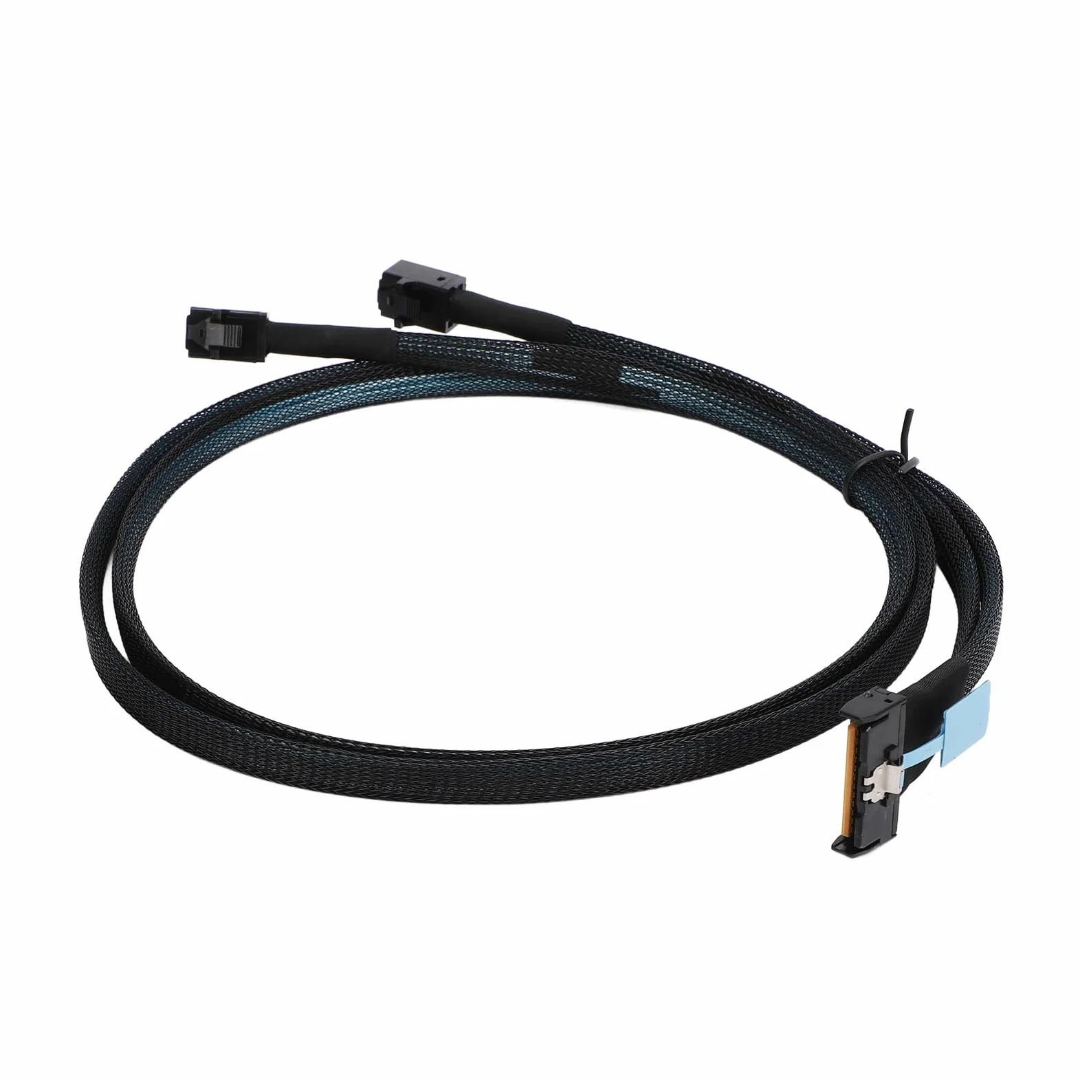 Cavo da MCIO 8i a 2*SFF-8643, MCIO 8i da 74 Pin a Mini SAS HD SFF-8643, PCIE 5.0, velocità di Trasferimento 32 GT/s, per Server, Data Center, 80 Cm