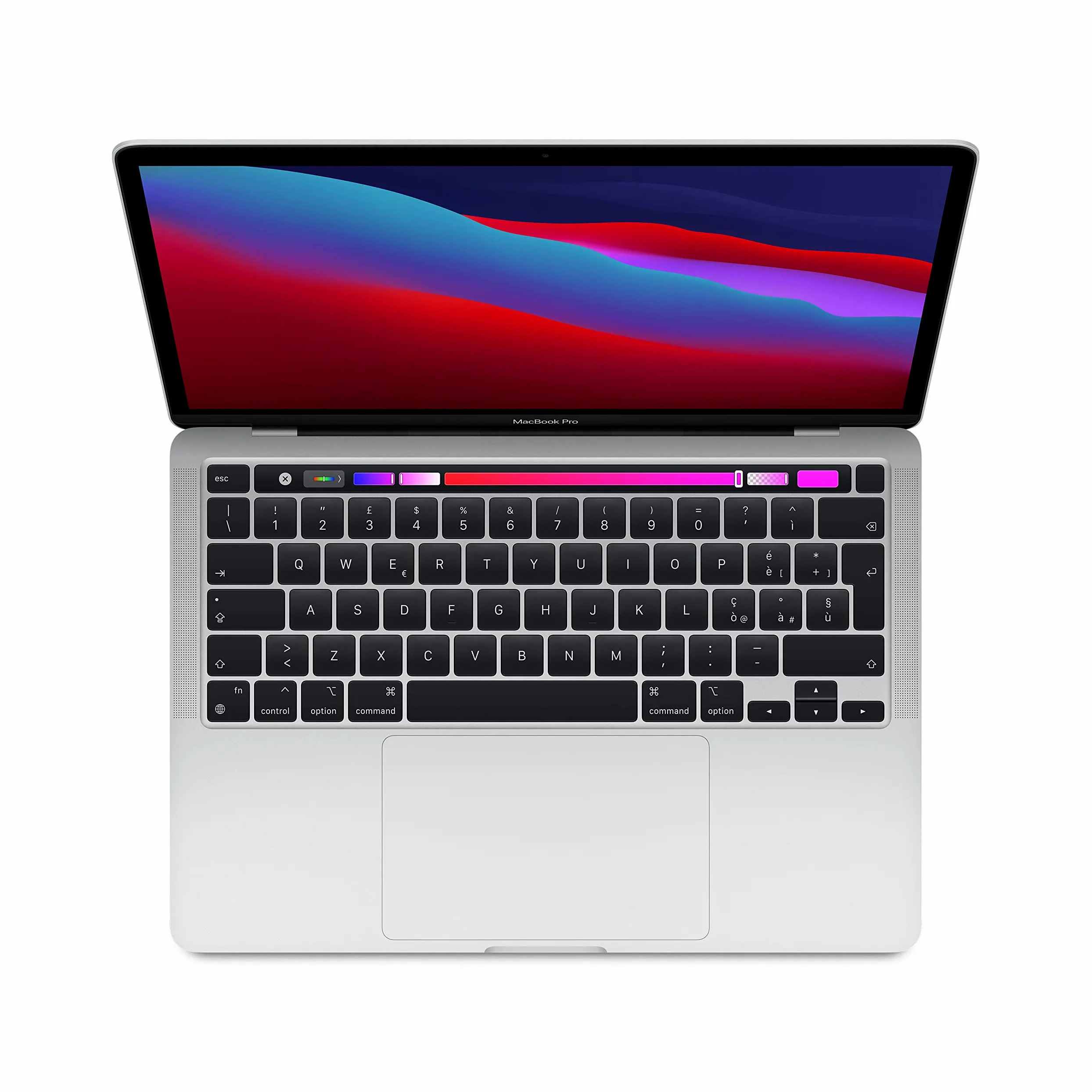 Apple MacBook Pro, 2020 con Chip M1 Touch Bar, CPU 8 core, GPU 10 core (13-pollici, 8GB di RAM, 512GB di Memoria SSD) QWERTY Italiano Grigio Siderale (Ricondizionato)