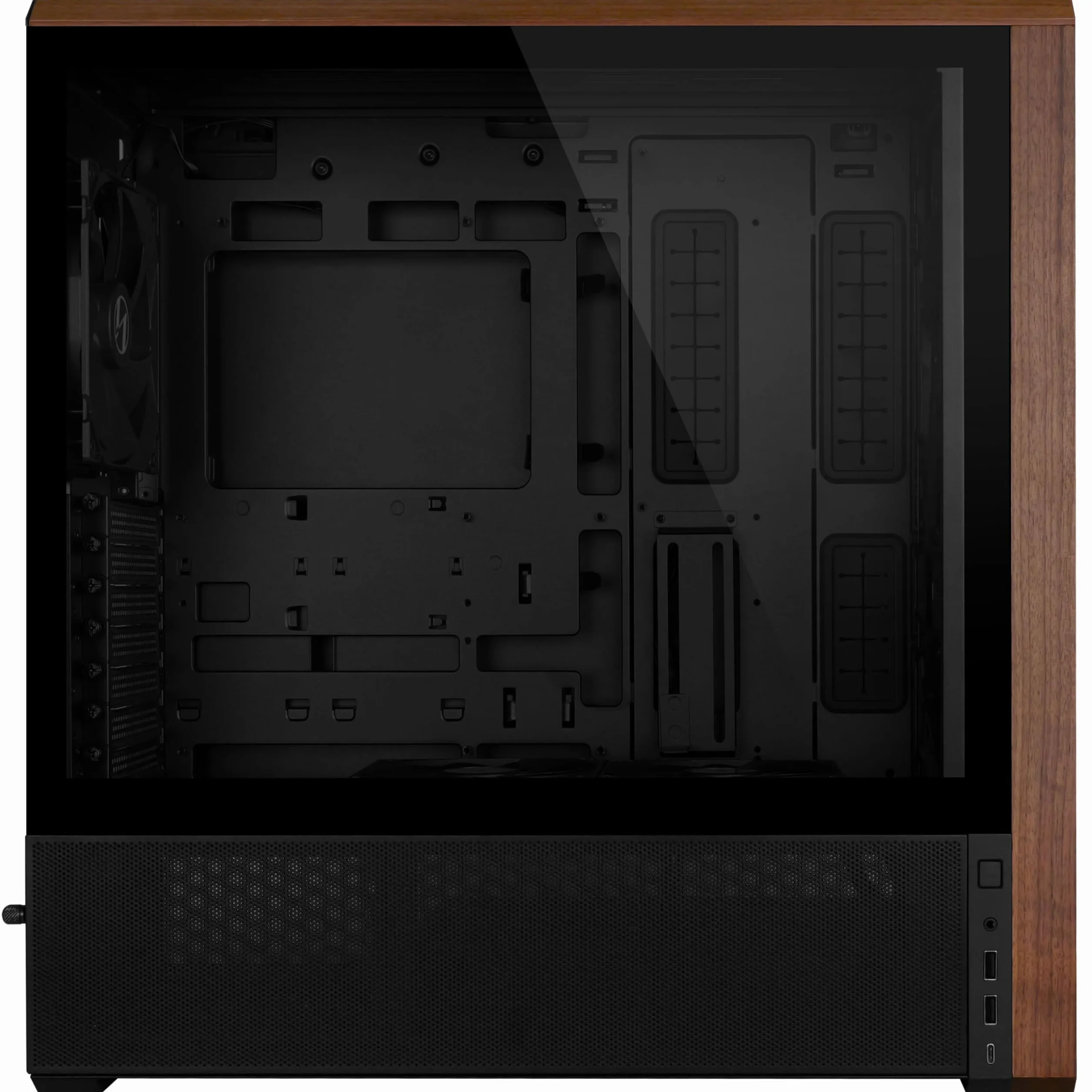 Lian Li Lancool 217 PC-Geh?use MidI-Tower Atx Tempered Glass - Schwarz (lan217x)