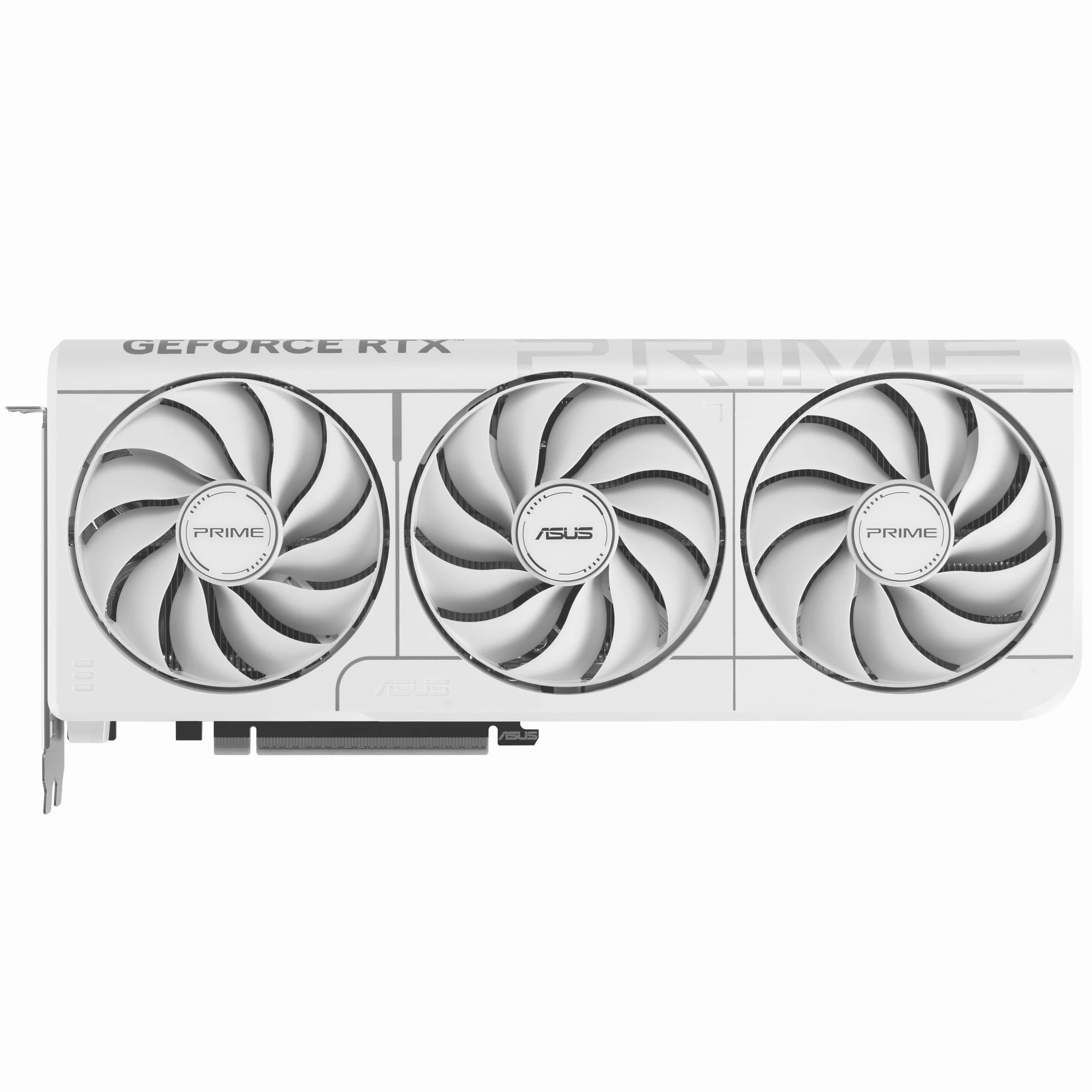 ASUS PRIME NVIDIA GeForce RTX 5070 OC Edition, Scheda Grafica 12 GB GDDR7, 192 Bit, PCIe 5.0, Design a 2,5 Slot, 3 Ventole Axial-Tech, 1 HDMI 2.1, 3 DisplayPort 2,1, Bianco, PRIME-RTX5070-O12G-WHITE