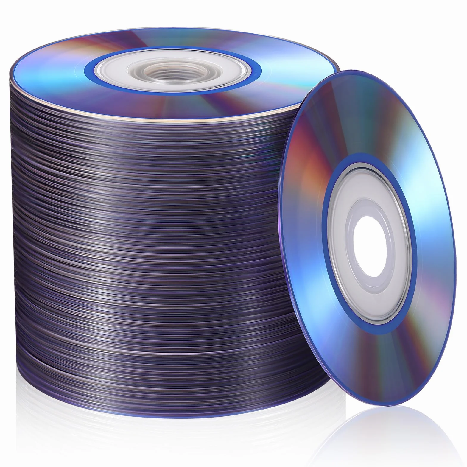 Copkim 50 dischi DVD-R vuoti da 3 pollici da 1,4 GB registrabili 1-4 mini DVD-R stampabili, dischi vuoti per videoregistratori