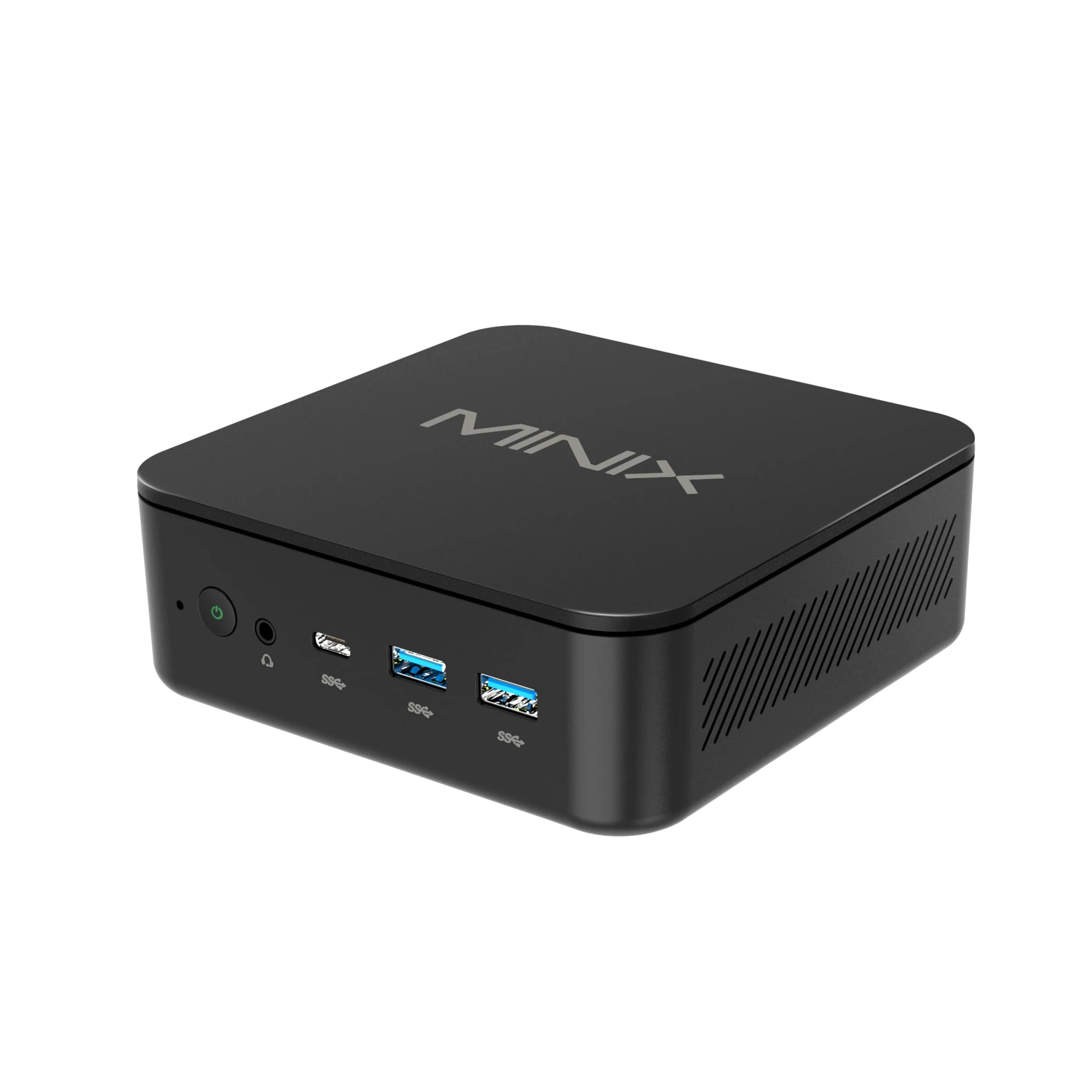 MINIX NGC-NR660 Mini PC, AMD Ryzen 5 6600H, 16GB DDR5, 512GB SSD PCIe 3.0, Micro Desktop Compact Windows 11 Pro, Doppia LAN 2.5G, triplo display 4K, USB-C 4.0, WiFi 6E per la casa