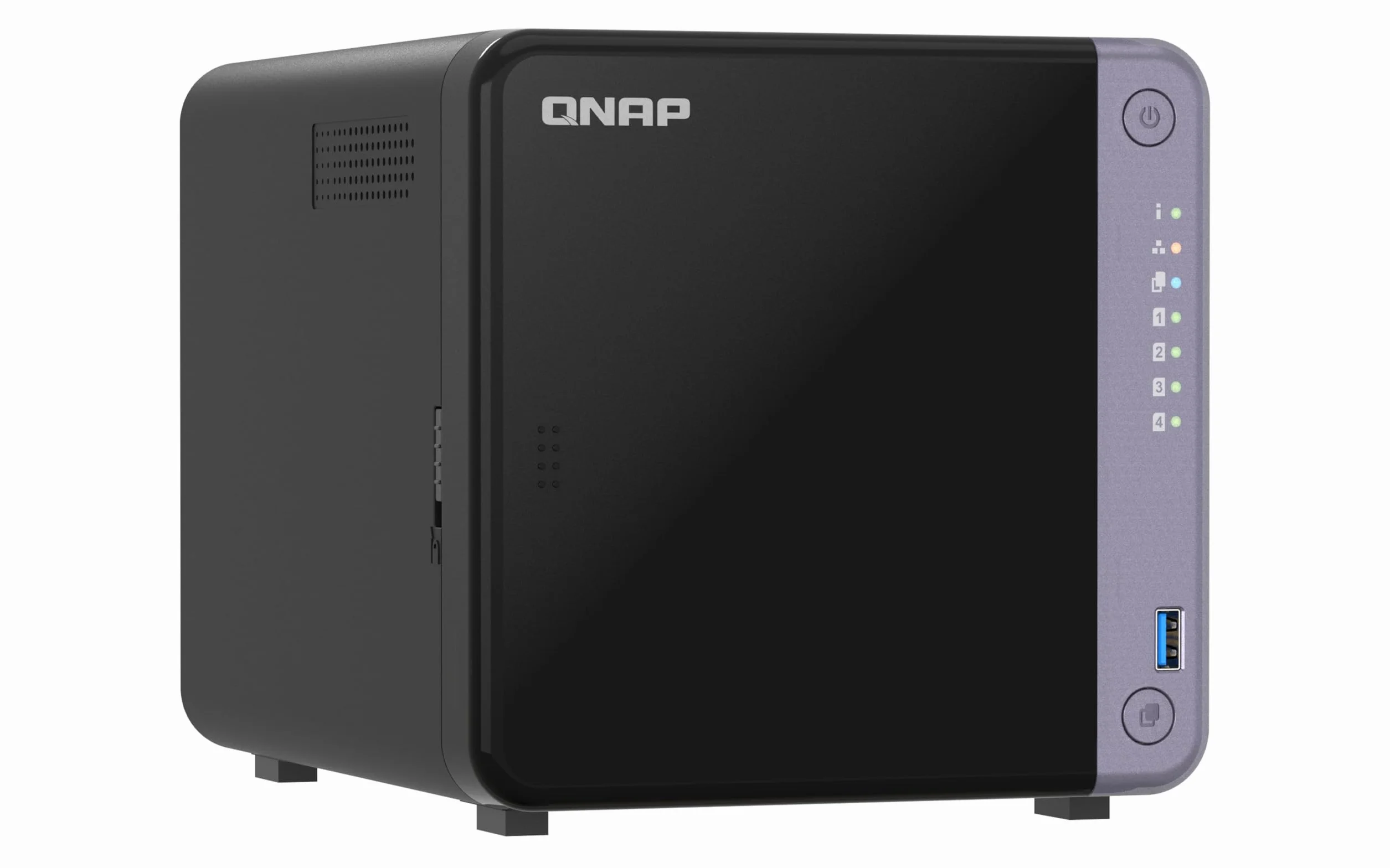 QNAP TS-432X-4G server NAS e di archiviazione Torre Alpine AL-524 4 GB DDR4 QNAP QTS Nero