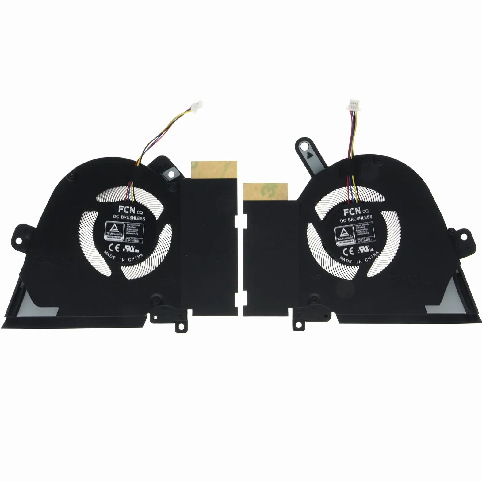 CPU GPU Ventola di Raffreddamento per ASUS TUF Dash F15 FX516 FX516P Aria RTX3070 12V 1A FNAQ 13NR0760P01011 DFSCK221151817 FNAR 13NR0760P02011 DFSCK20 883L