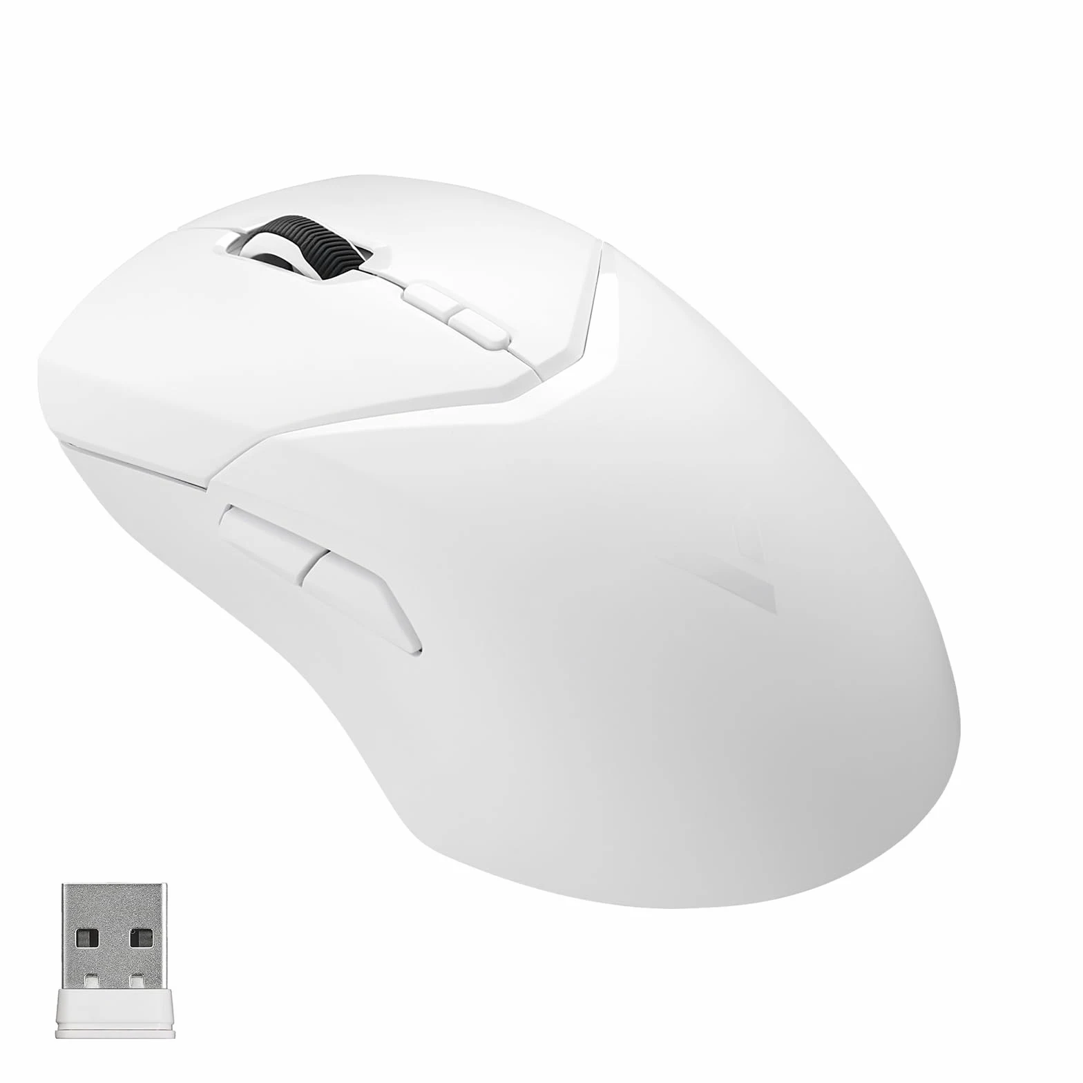 Rapoo VT9PRO 1K Mouse Wireless Gaming 68g Ultraleggero Mouse da Gioco | PAW3398 26K DPI, 1000Hz, Batteria 160 Ore, 10 Tasti Programmabili, Memoria Integrata, Mouse Ricaricabile per PC/ Mac, Bianco