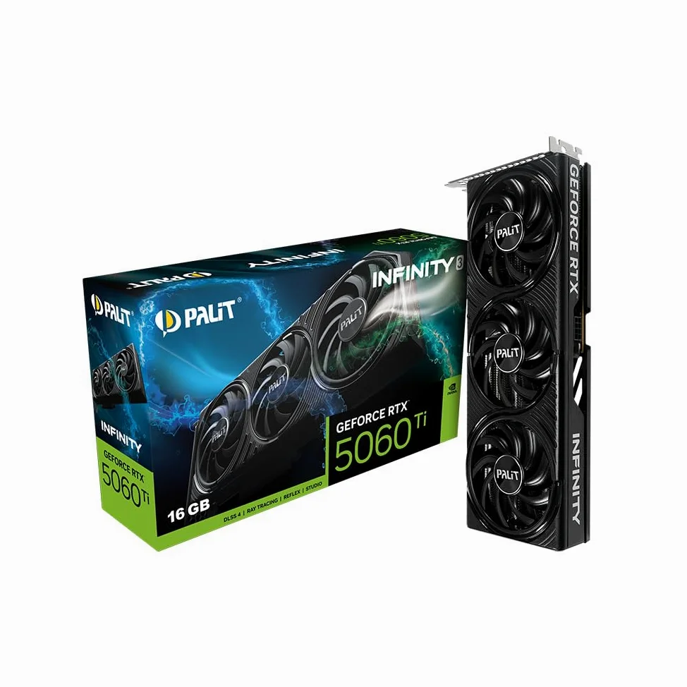Palit GeForce RTX 5060 Ti Infinity 3 (16 GB GDDR7/PCI Express 5.0/2572 MHz/28000 MHz)