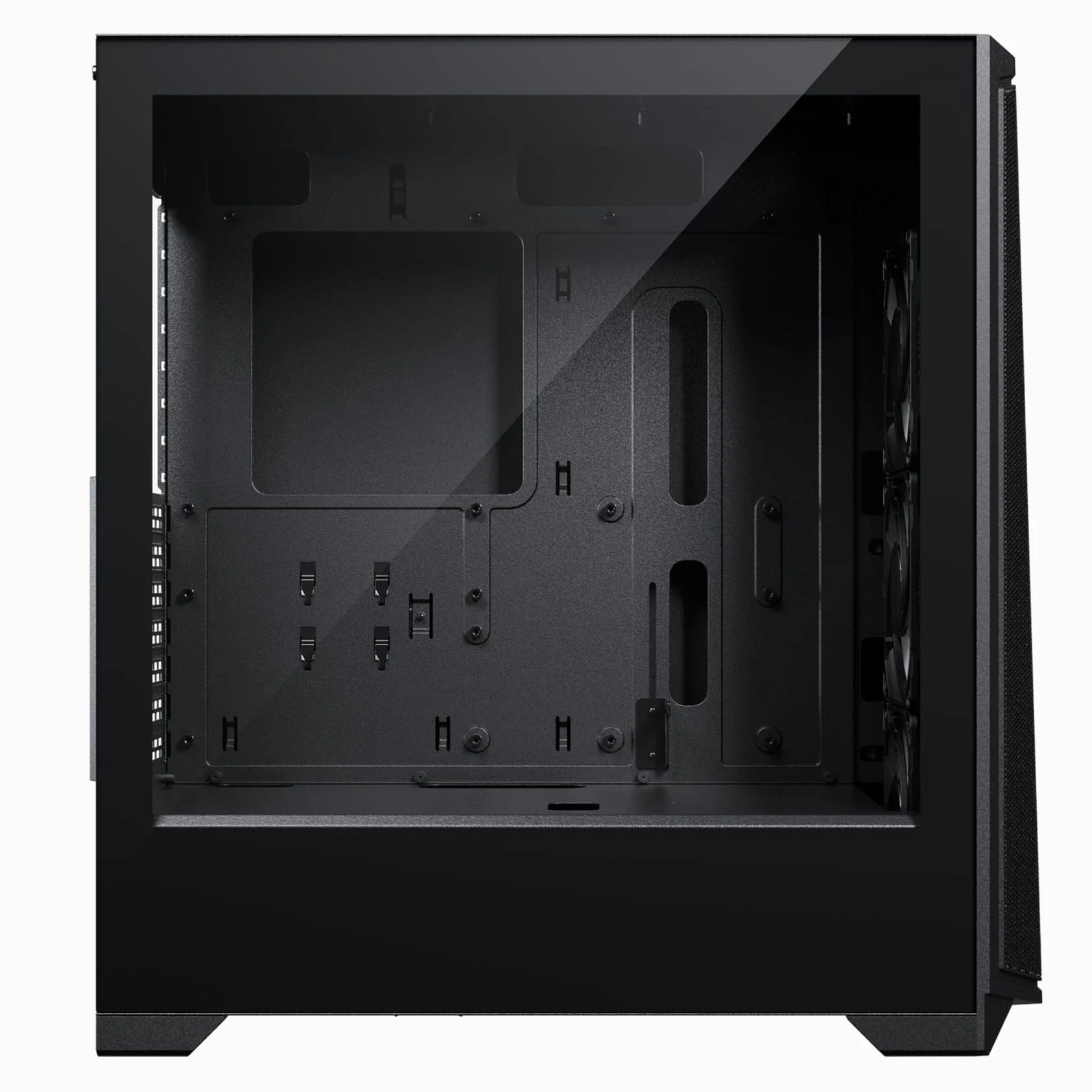 Phanteks Eclipse G370A, Case da Gaming Mid-Tower, Mesh ad Alto Flusso d'Aria, 3 Ventole M25 D-RGB Incluse, Nero