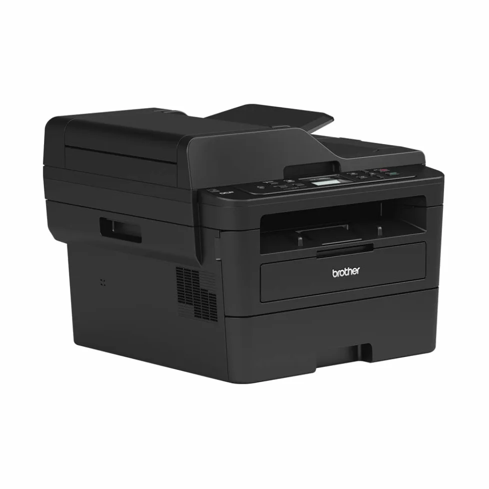 Brother DCPL2550DN Stampante Multifunzione Laser 3 in 1 Bianco e Nero, 34 ppm con Scheda di Rete Cablata (no WiFi), Stampa Fronte/Retro Automatica, ADF da 50 Fogli e Display LCD