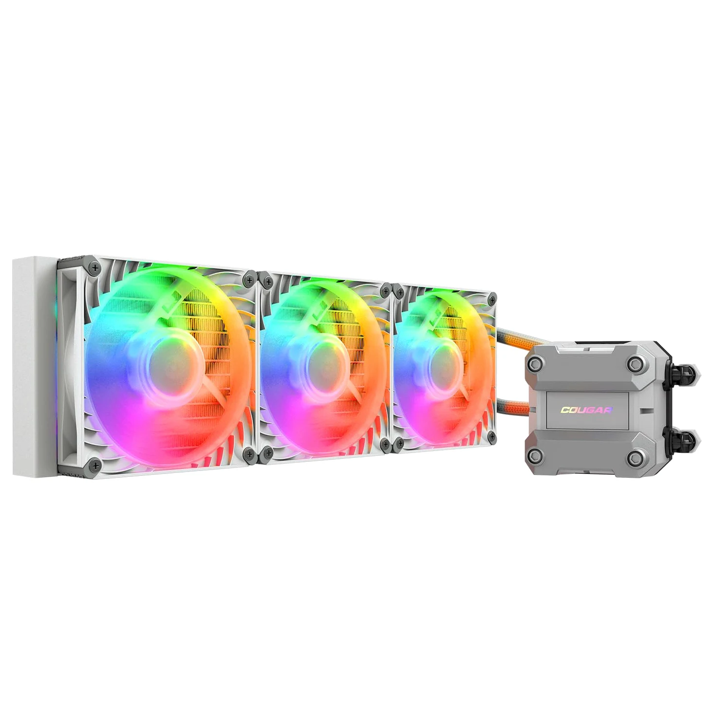 Cougar CPU Wasserk?hlung Poseidon Ultra 360 ARGB Wei? (CGR-PSDUTRGB-W-360)
