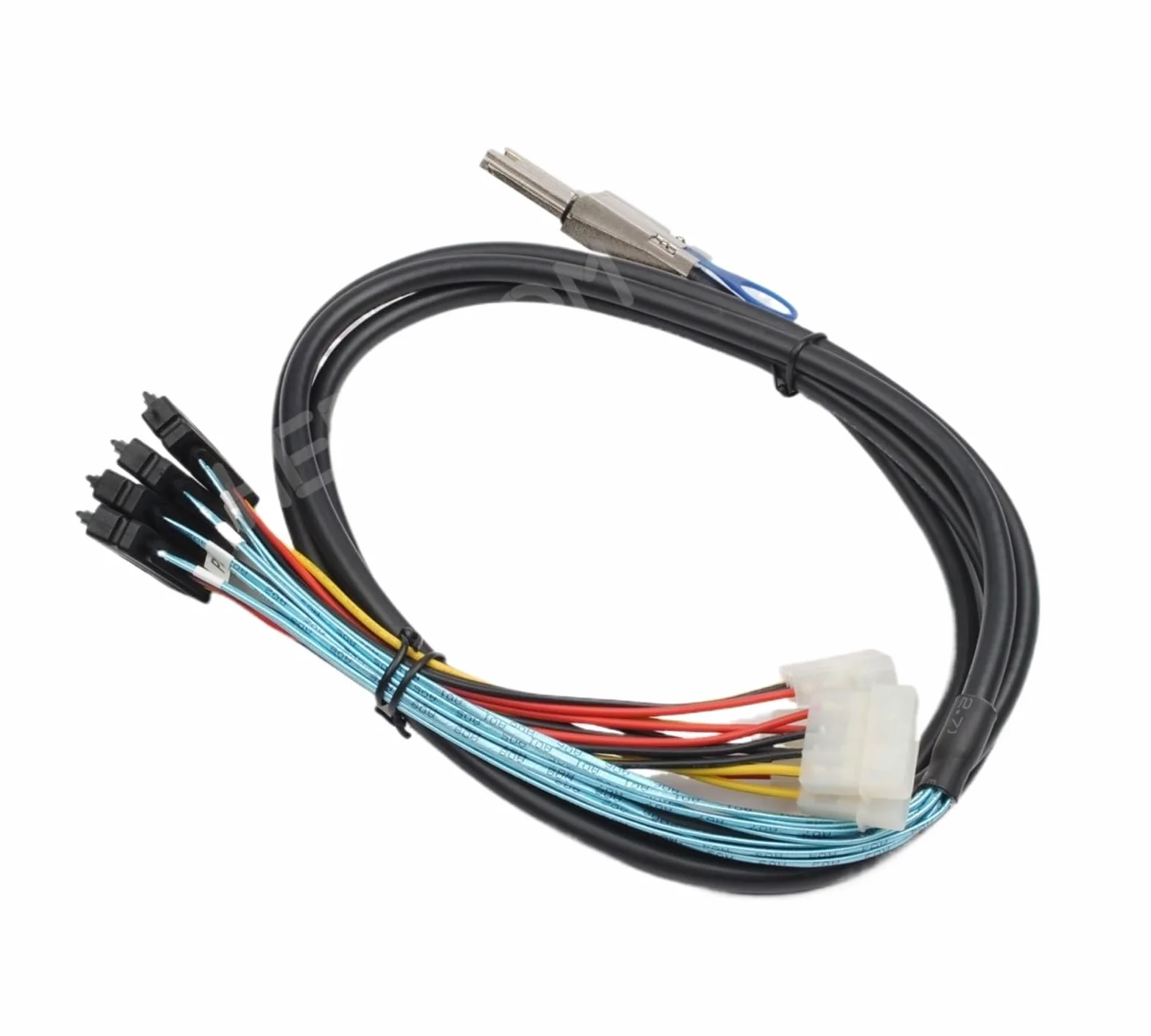 SFF-8088 A SFF-8482 SAS Cavo SATA MI-N 26Pin SFF 8088 A 4 8482 29Pin con grande cavo di alimentazione a pin 100CM/200CM(1M)