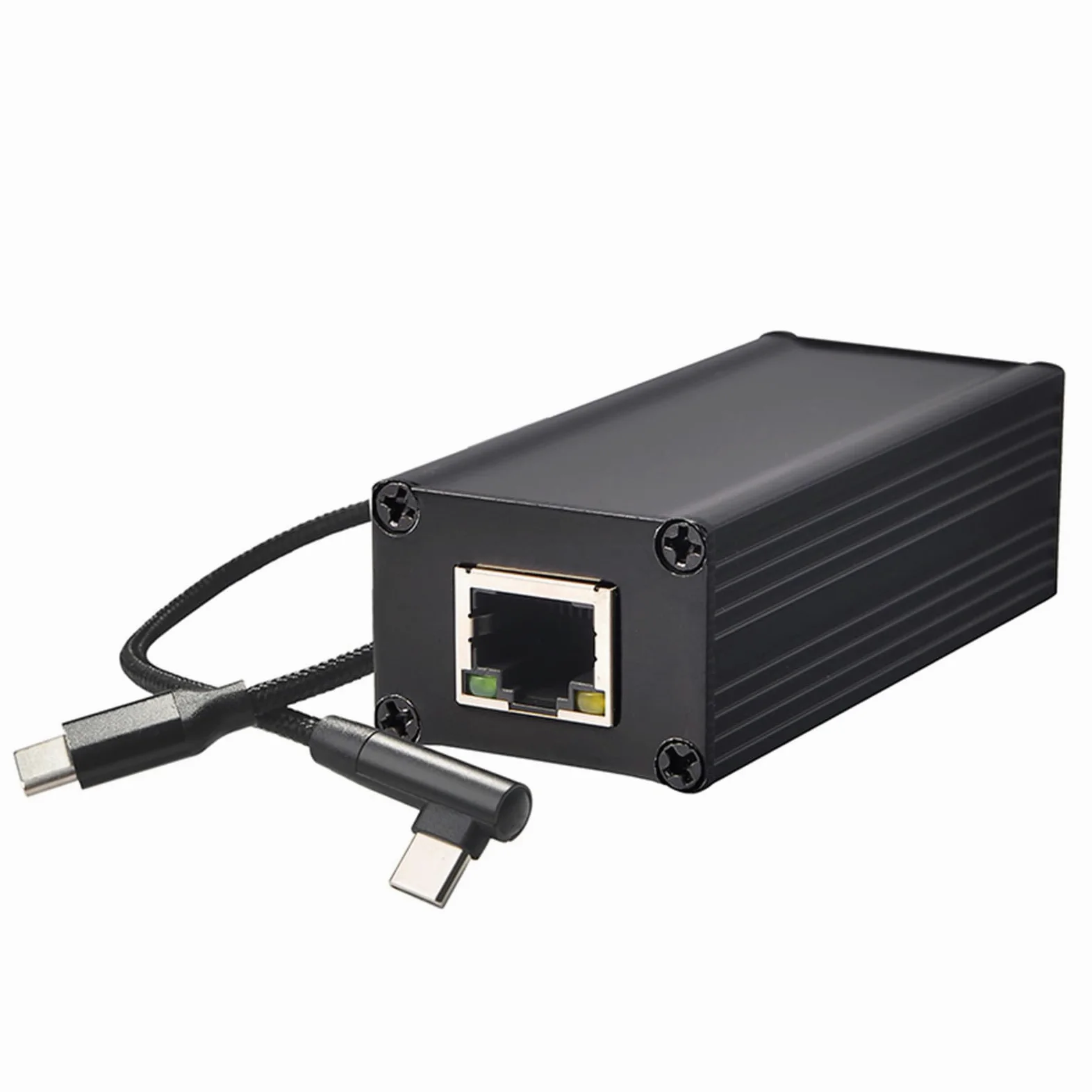 10/100Mbps Ethernet Power Over Supply Scheda di rete Alimentazione Tipo C Tablet Adattatore di ricarica rapida USB C al convertitore