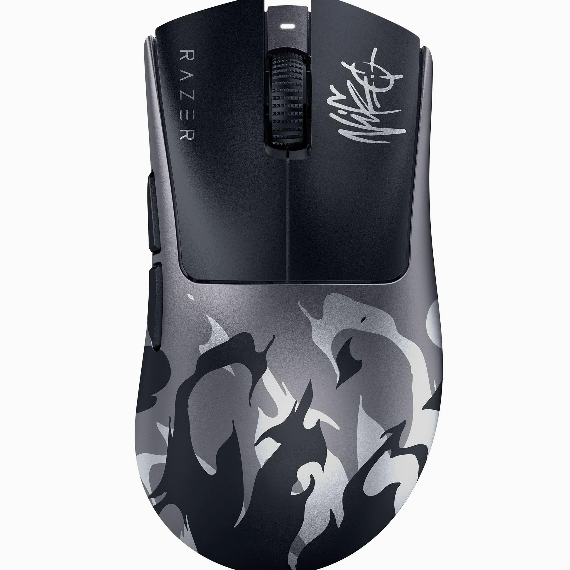 Razer DeathAdder V4 Pro NiKo Edition - Mouse senza fili ergonomico per eSport ultraleggero - 57 g - 2,4 GHz Hyperspeed - Focus Pro 45K Sensore - 8K Hz Polling - Ottici Switches Gen-4 - PC/Mac | NiKo