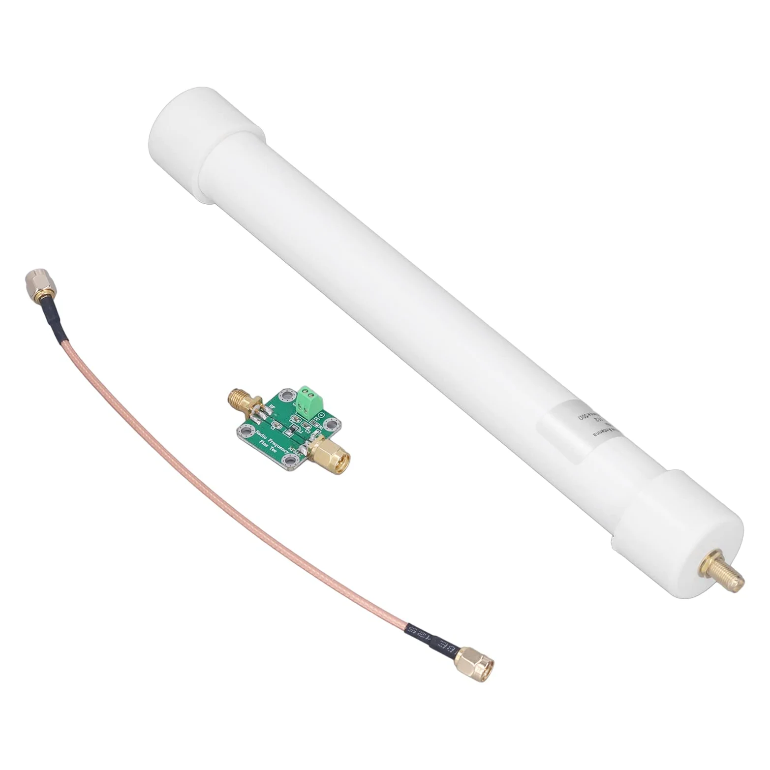 Antenna ADS-B 1090MHz Alto Guadagno 9dBi Omnidirezionale con Connettore SMA per Monitoraggio Aereo con Amplificatore Integrato per Utilizzo Interno