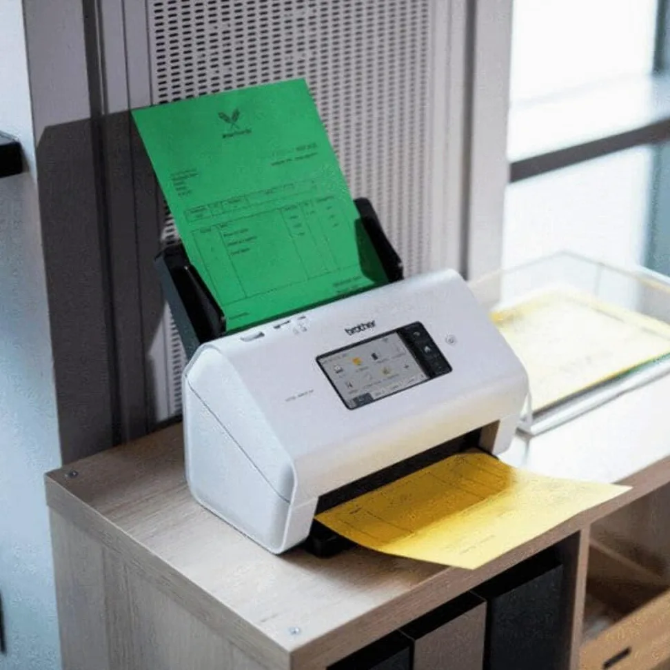Brother ADS-4900W Scanner con ADF + alimentatore di fogli 600 x 600 DPI A4 Nero, Bianco (ADS-4900W 2-SIDED SCAN UP TO - 60PPM / 120IPM 100 SHEET ADF 100)
