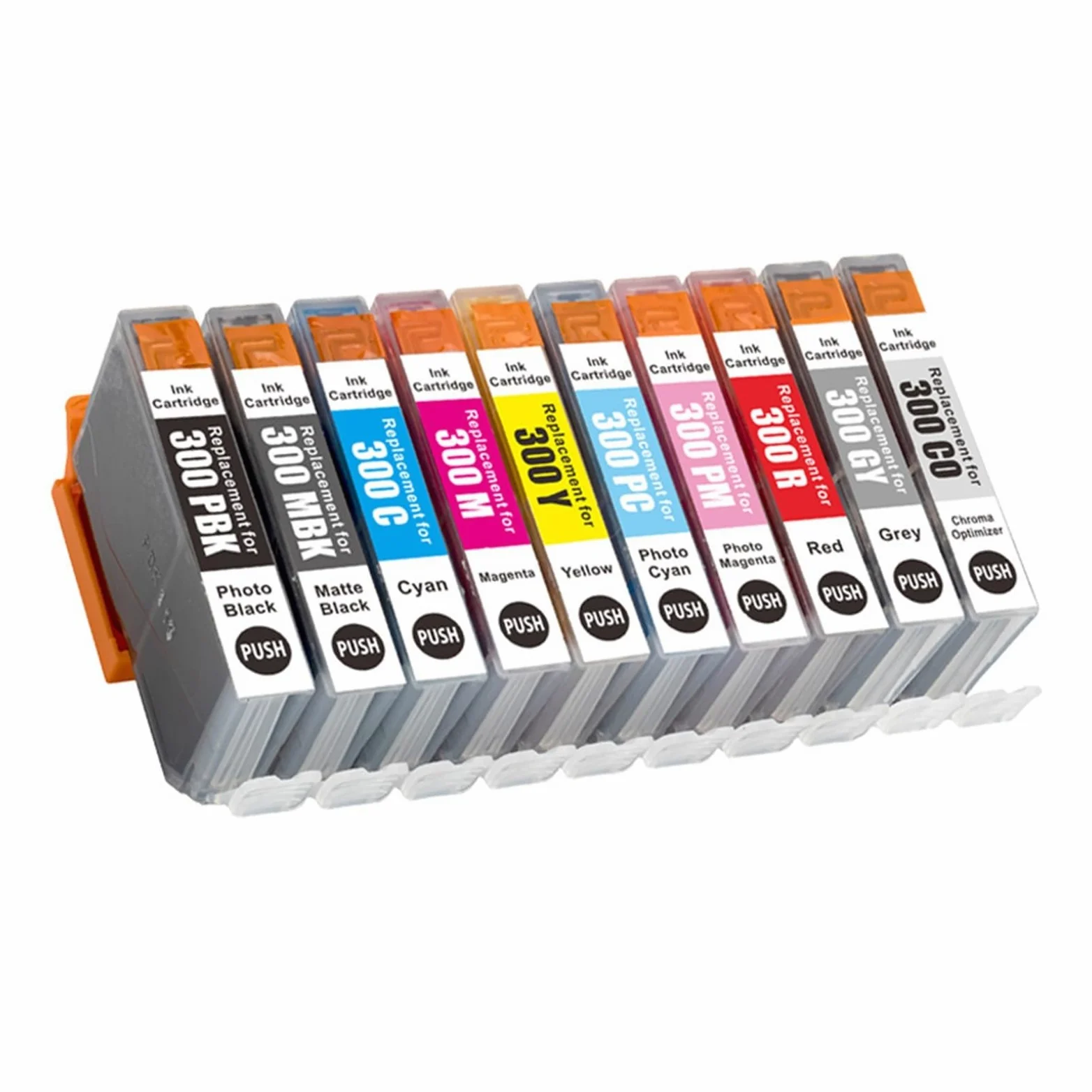 Cartuccia D'inchiostro PFI300, Compatibile Con Canon, Stampante ImagePROGRAF PRO-300(1Set)