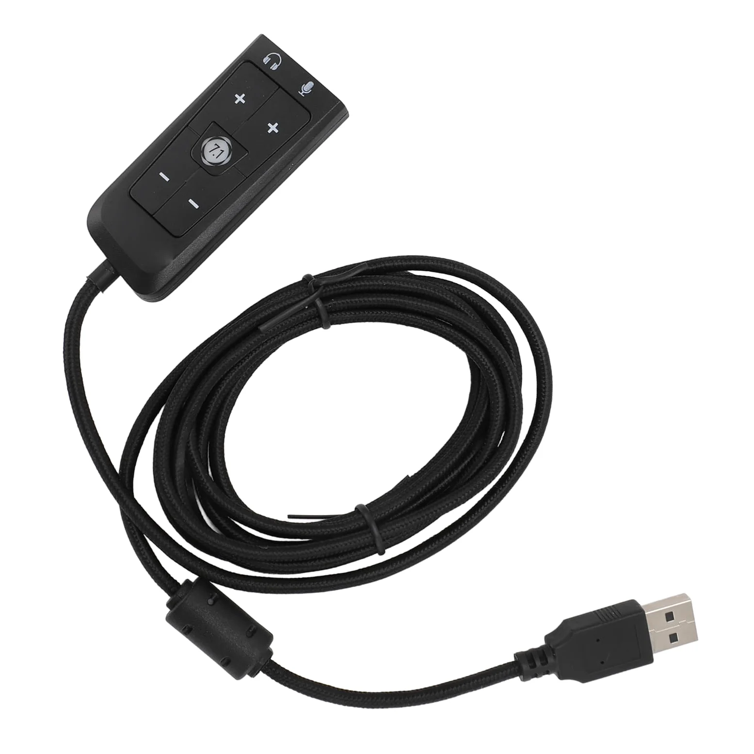 Zunate Adattatore Audio da USB a Jack da 3,5 Mm, Jack da USB a Cuffie e Microfono con Indicatore LED, per Kingston Cloud II