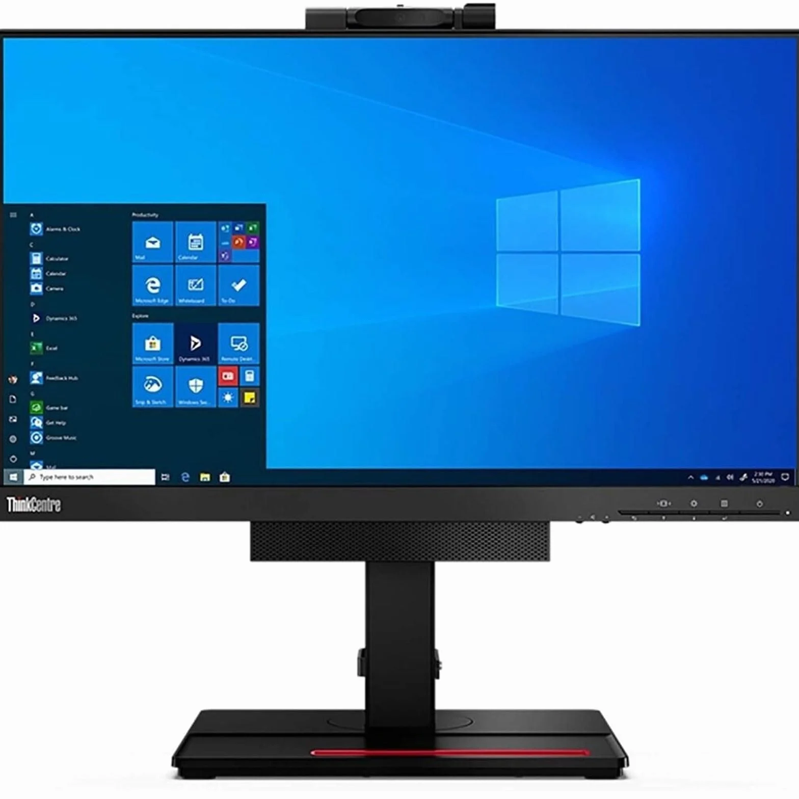 Lenovo PC Desktop All In One Thinkcentre (Ricondizionato) | Schermo TIO 22" Gen4 FHD WebCam, Mini PC Processore Core i5-6400T, Memoria Ram 16GB, Disco SSD 512GB, Win 11 PRO