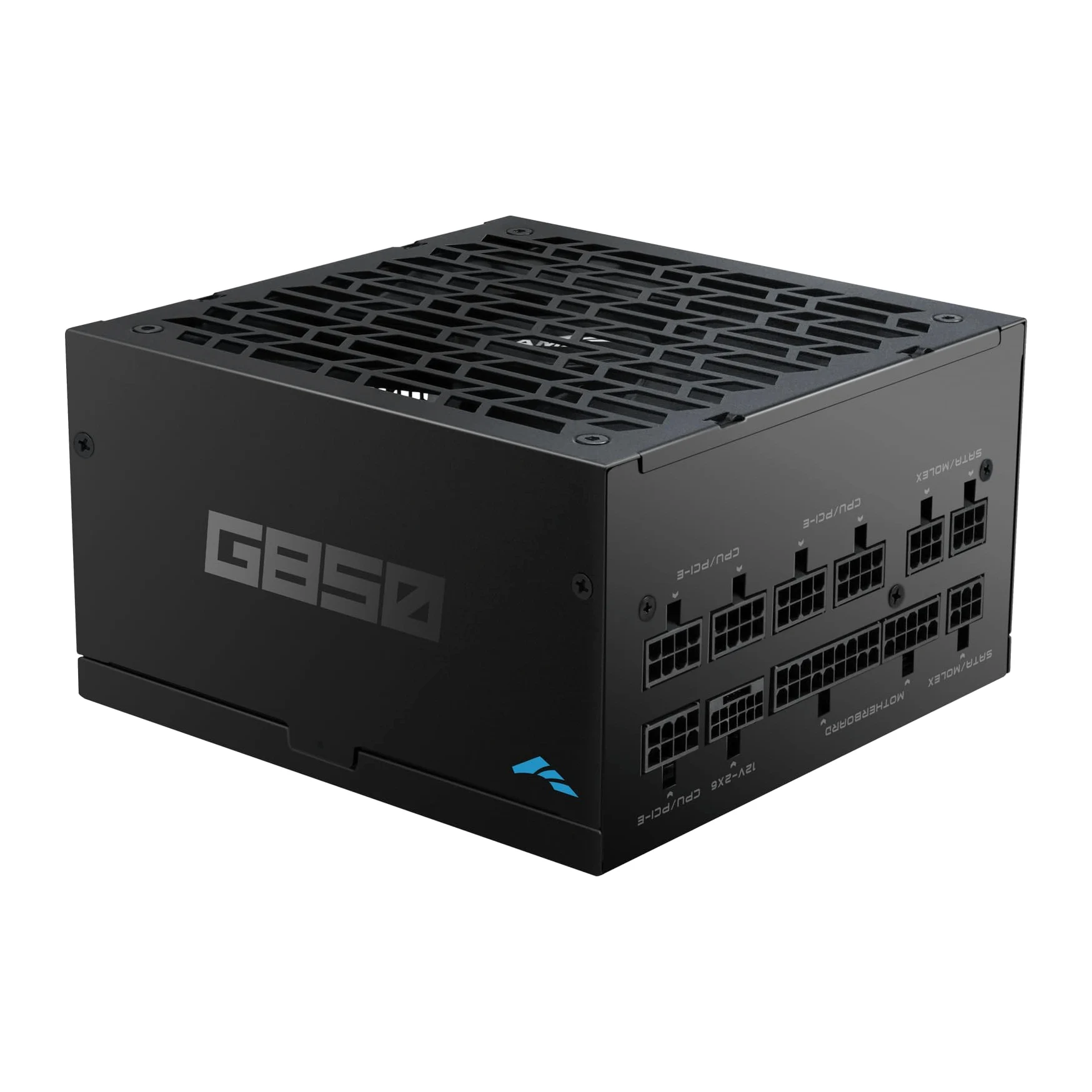 SAMA G850 Alimentatore – 850W Full Modulare,80 PLUS Gold, Compatibile ATX 3.1 & PCIe 5.1, Condensatori Giapponesi, Ventola FDB 150 mm, Supporto GPU RTX Serie 50/40 - Nero