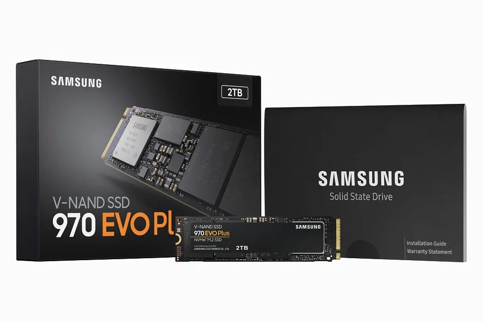 Samsung - SSD 970 EVO Plus, interfaccia NVMe M.2, unità di memoria a stato solido interna con tecnologia V-NAND (MZ-V7S250B/AM)