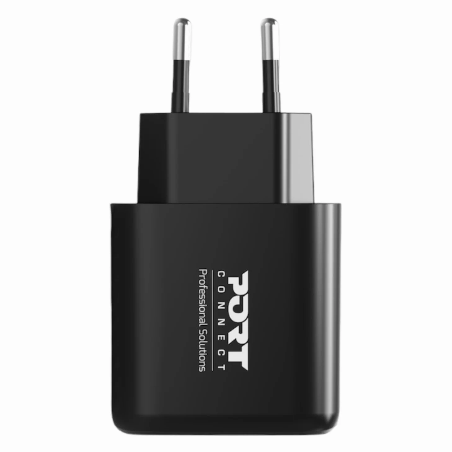 Caricabatterie Da Muro Gan UsB-C E UsB-A - Port Designs - 902104eu - 65 W - Nero