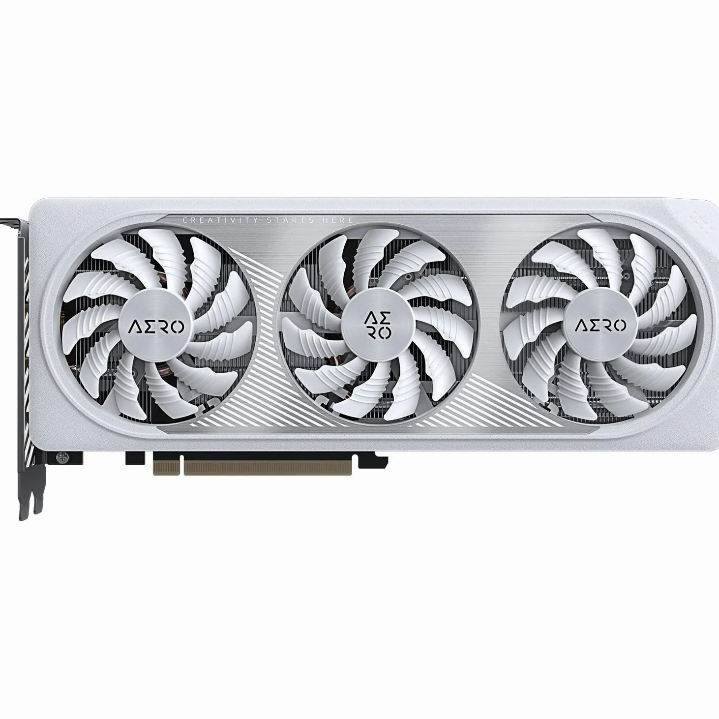 Gigabyte NVIDIA GeForce RTX 4060 AERO OC Scheda grafica - 8GB GDDR6, 128-bit, PCI-E 4.0, 2550MHz Core Clock, 2x DP 1.4, 2x HDMI 2.1a, NVIDIA DLSS 3 - GV-N4060AERO OC-8GD