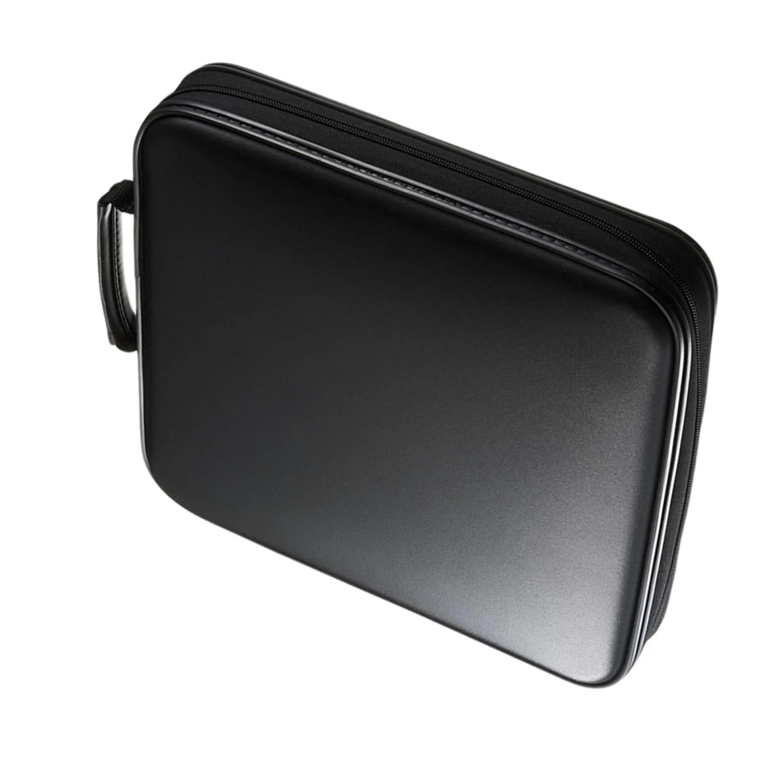 VALICLUD Custodia Rigida Porta CD e Dvd Capacità 160 Dischi, Organizer per Archiviazione Multimediale Rivestimento Interno Protettivo e Maniglia Portatile per Trasporto Comodo