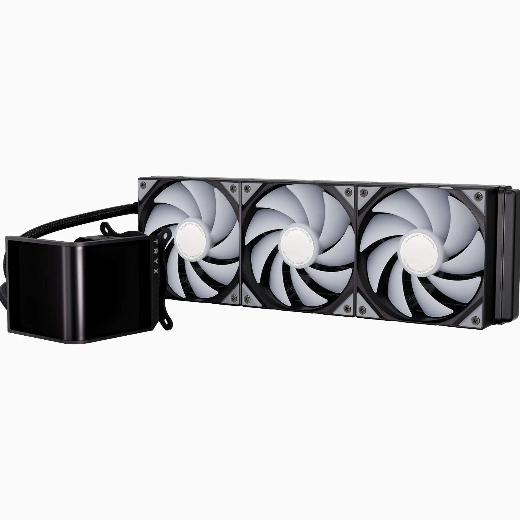 TRYX PANORAMA SE ARGB 360 Raffreddamento a liquido completo, display 3D AMOLED - 360mm, nero